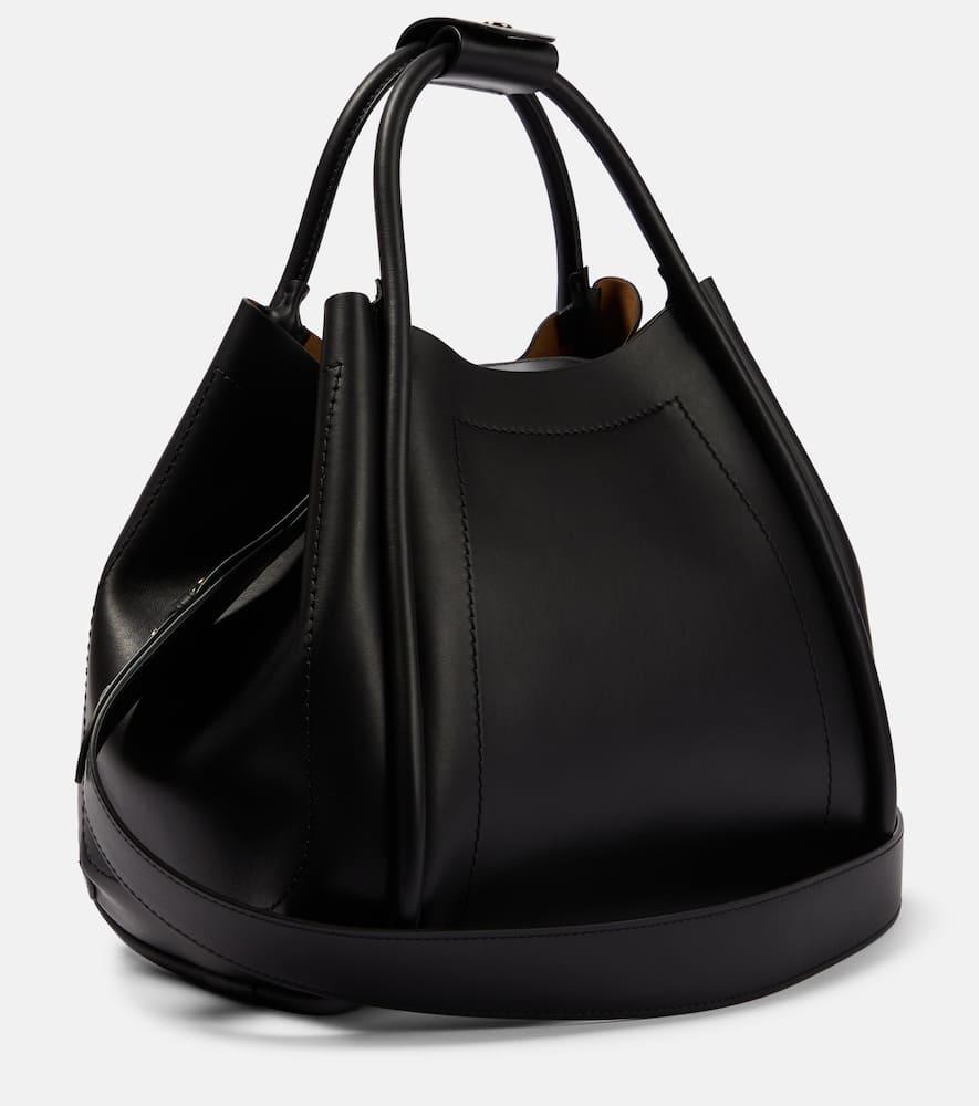 24PF new/Max Mara マリンレザートートバッグ Bag Black 24PF new/Max Mara マリンレザートートバッグ Bag Black 24PF