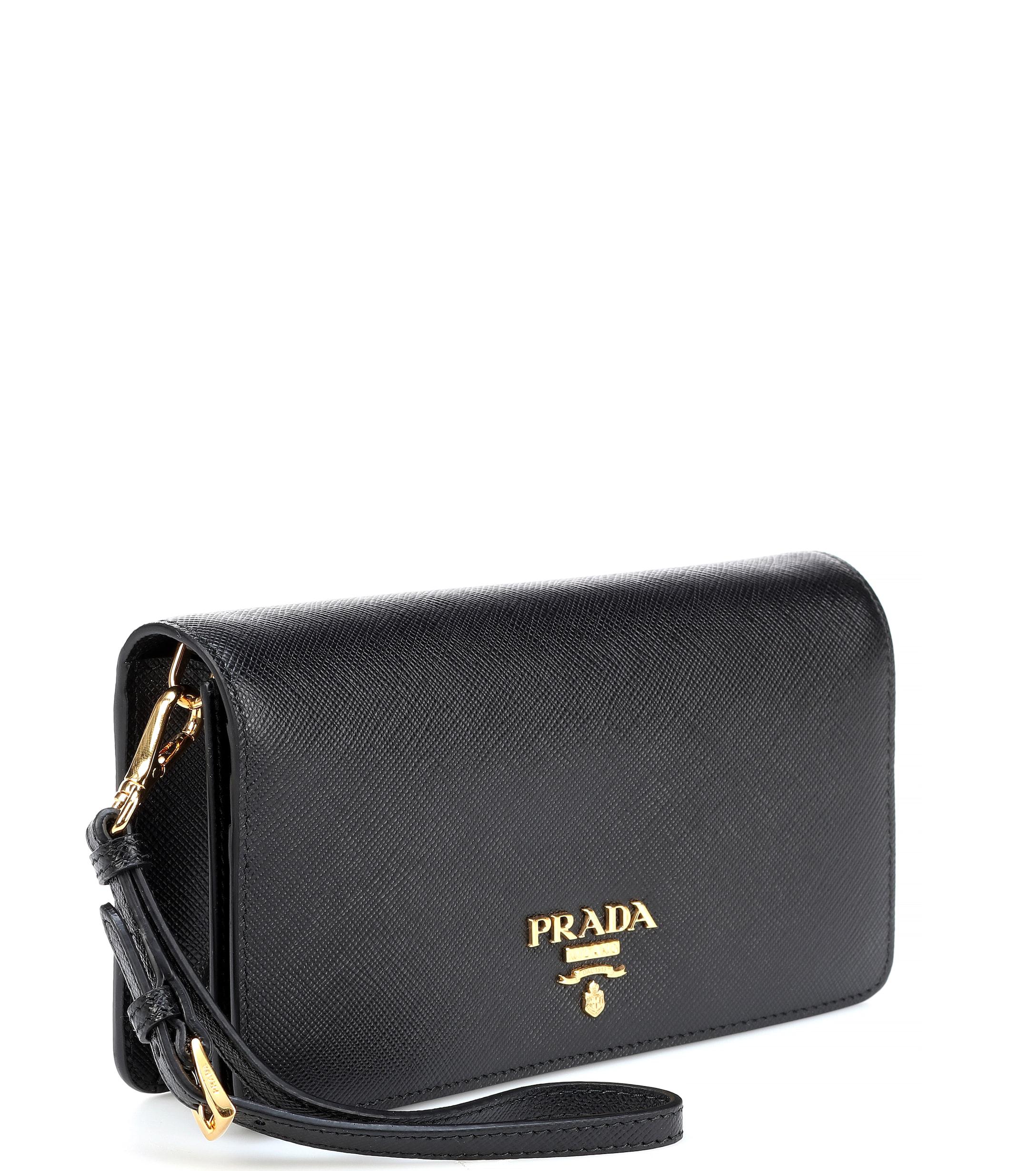 prada leather crossbody handbags