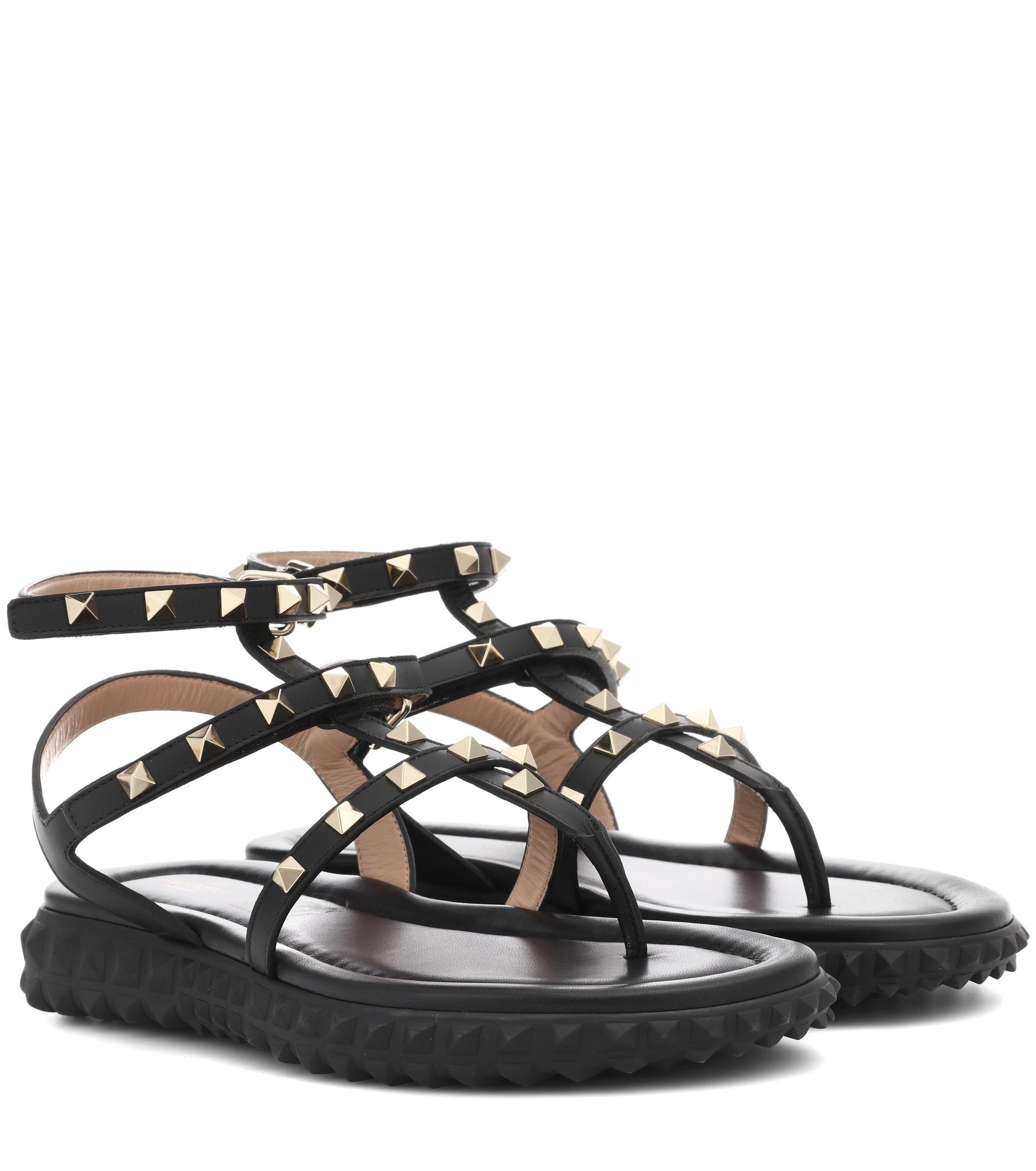 valentino free rockstud sandals