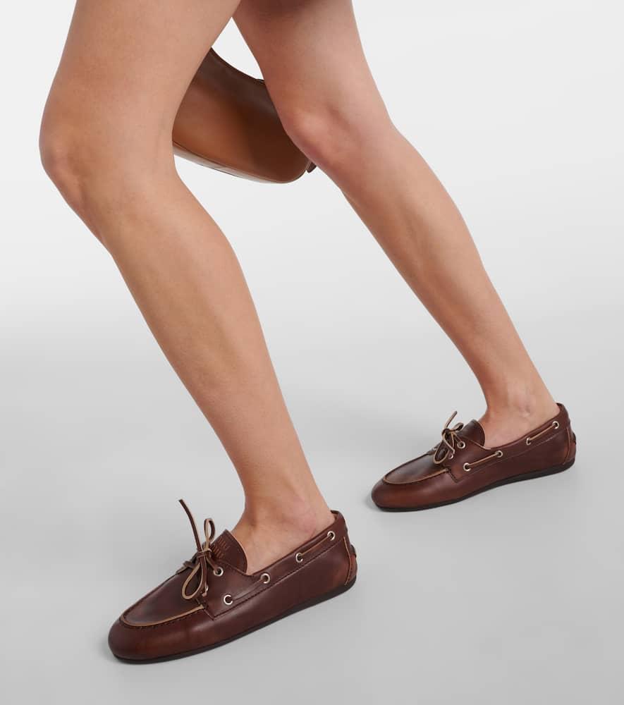 Mocassini Scarpe Miu Miu Prezzi Miu Miu Mocassini Penny Slingback