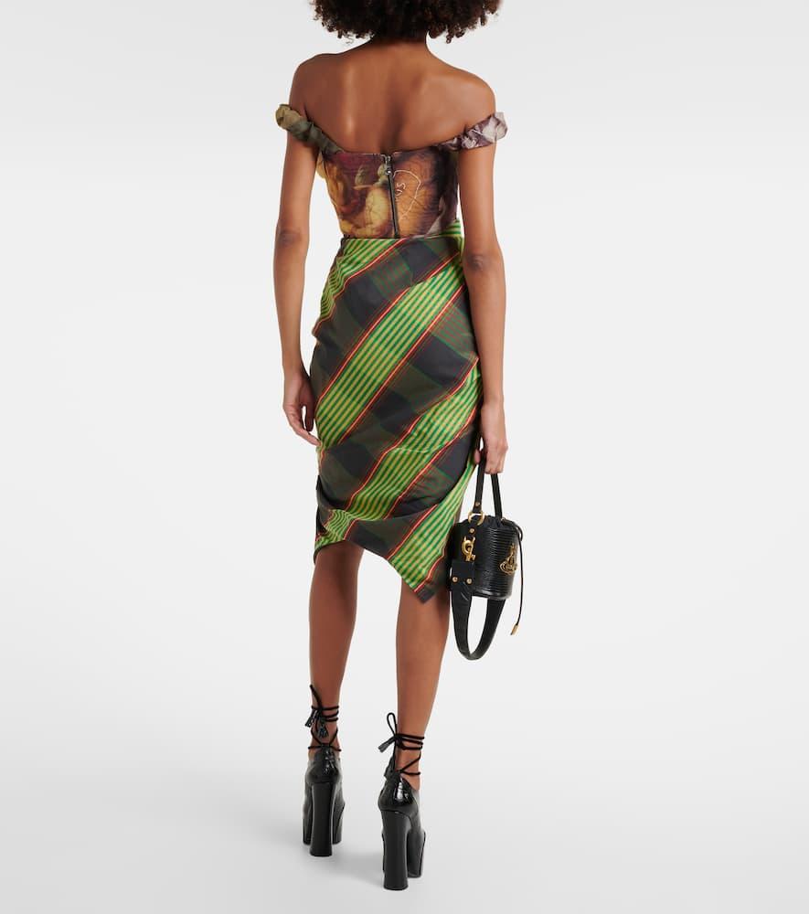 Vivienne Westwood The Kiss Sunday Bustier Top in Metallic | Lyst Vivienne Westwood The Kiss Sunday Bustier Top in Metallic | Lyst