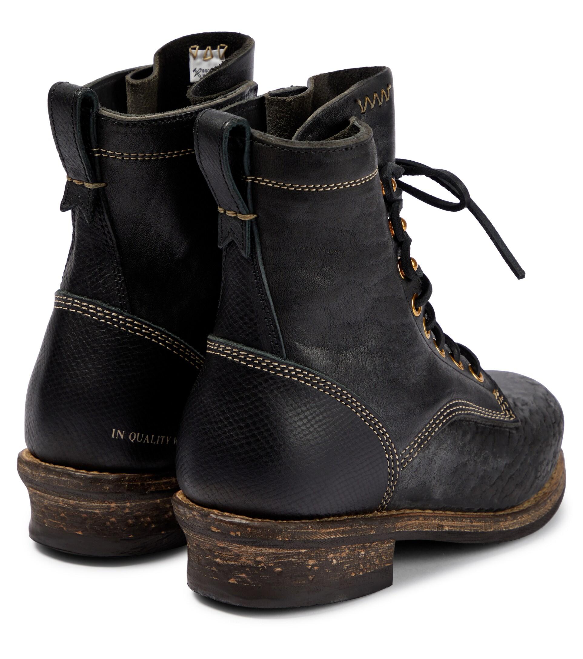 Visvim Poundmaker Folk Suede Ankle Boots in Black | Lyst Visvim Poundmaker Folk Suede Ankle Boots in Black | Lyst
