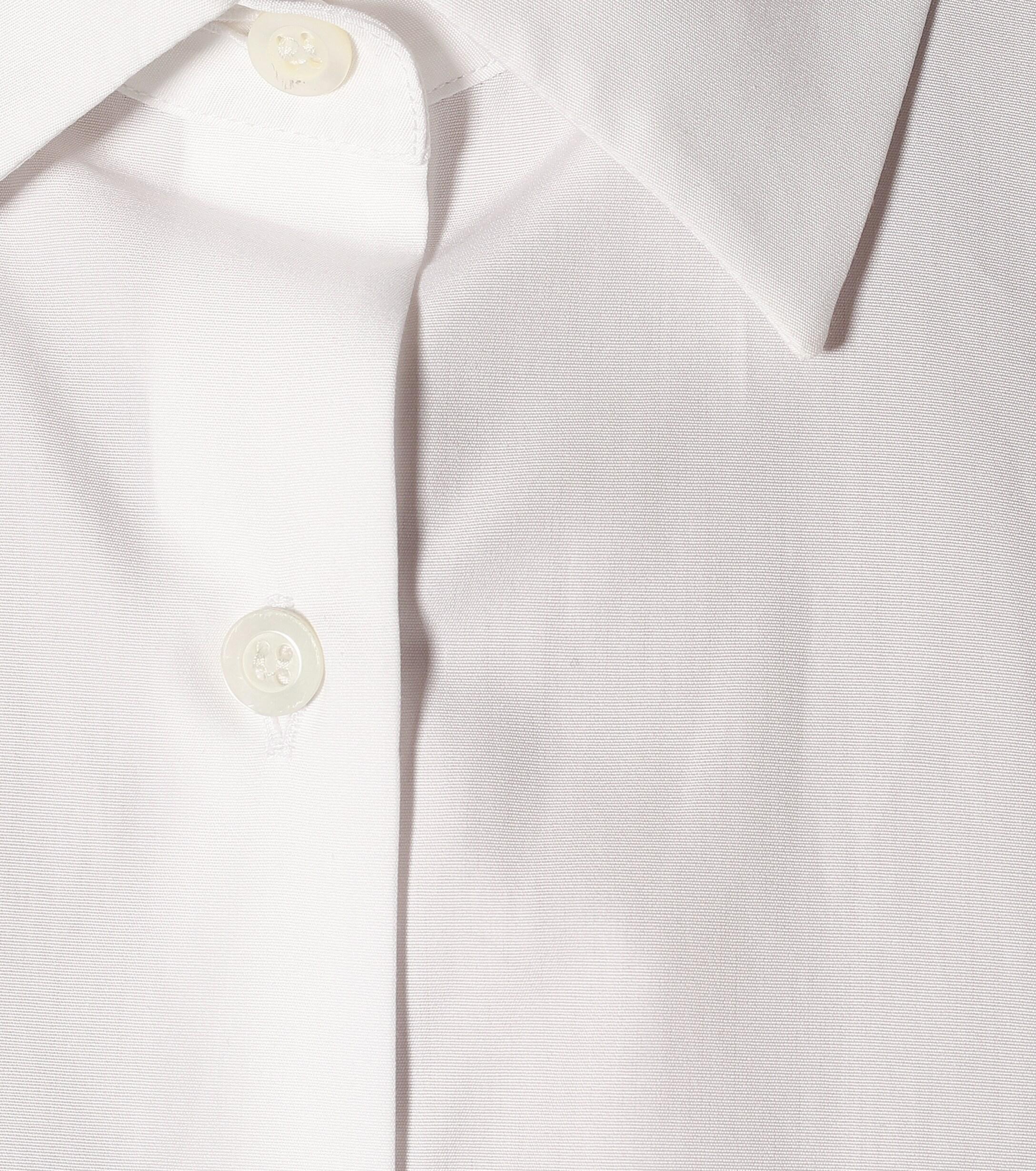 Dries Van Noten Cotton Poplin Shirt in White - Lyst
