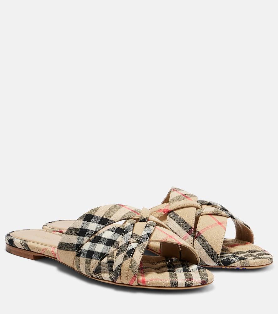 Burberry Flat sandals for Women | Online Sale up to 77% off