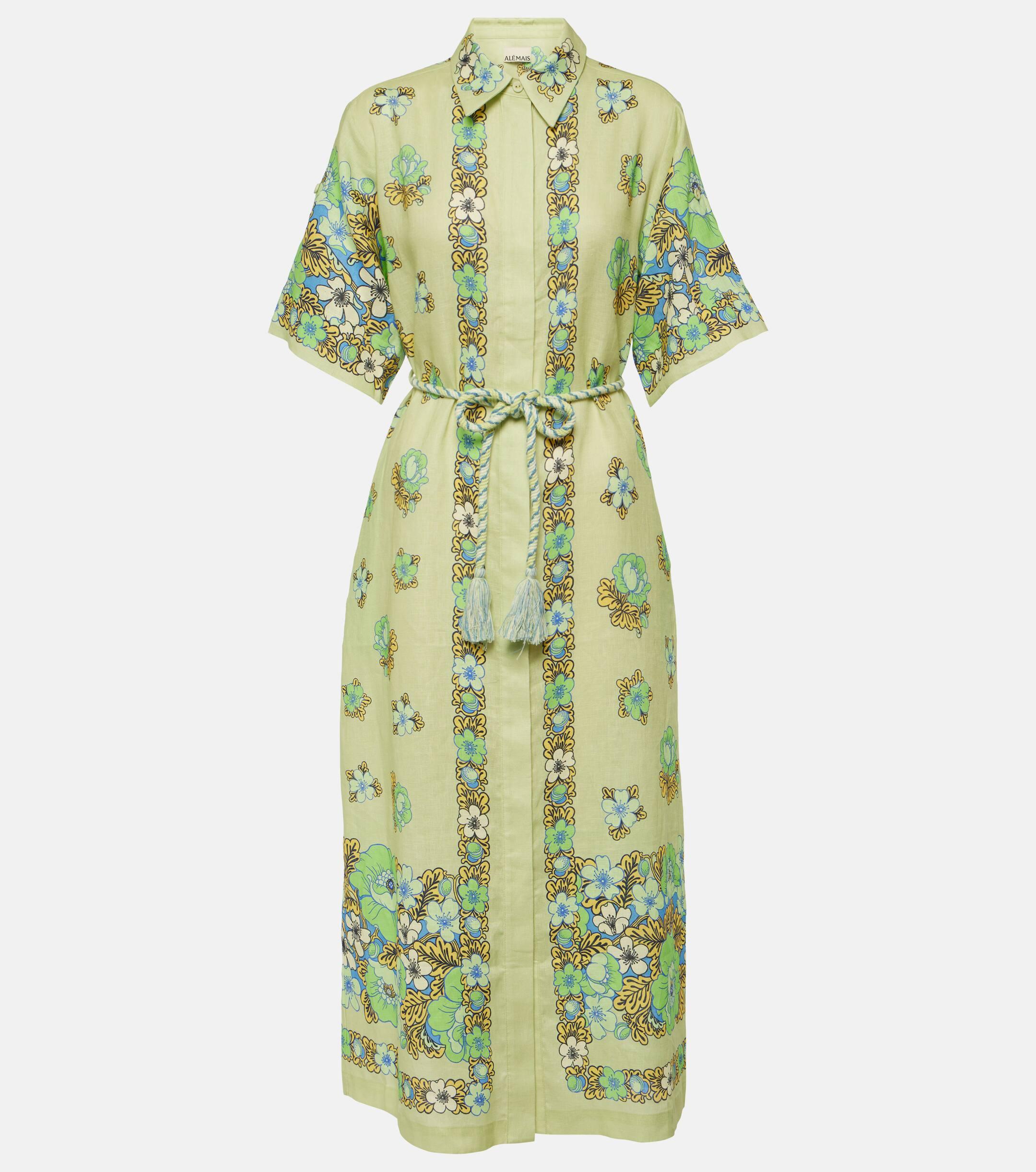 green emerald velvet dress ALMAIS Cece Spliced Midi Dress 10 AU/UK (6 US)