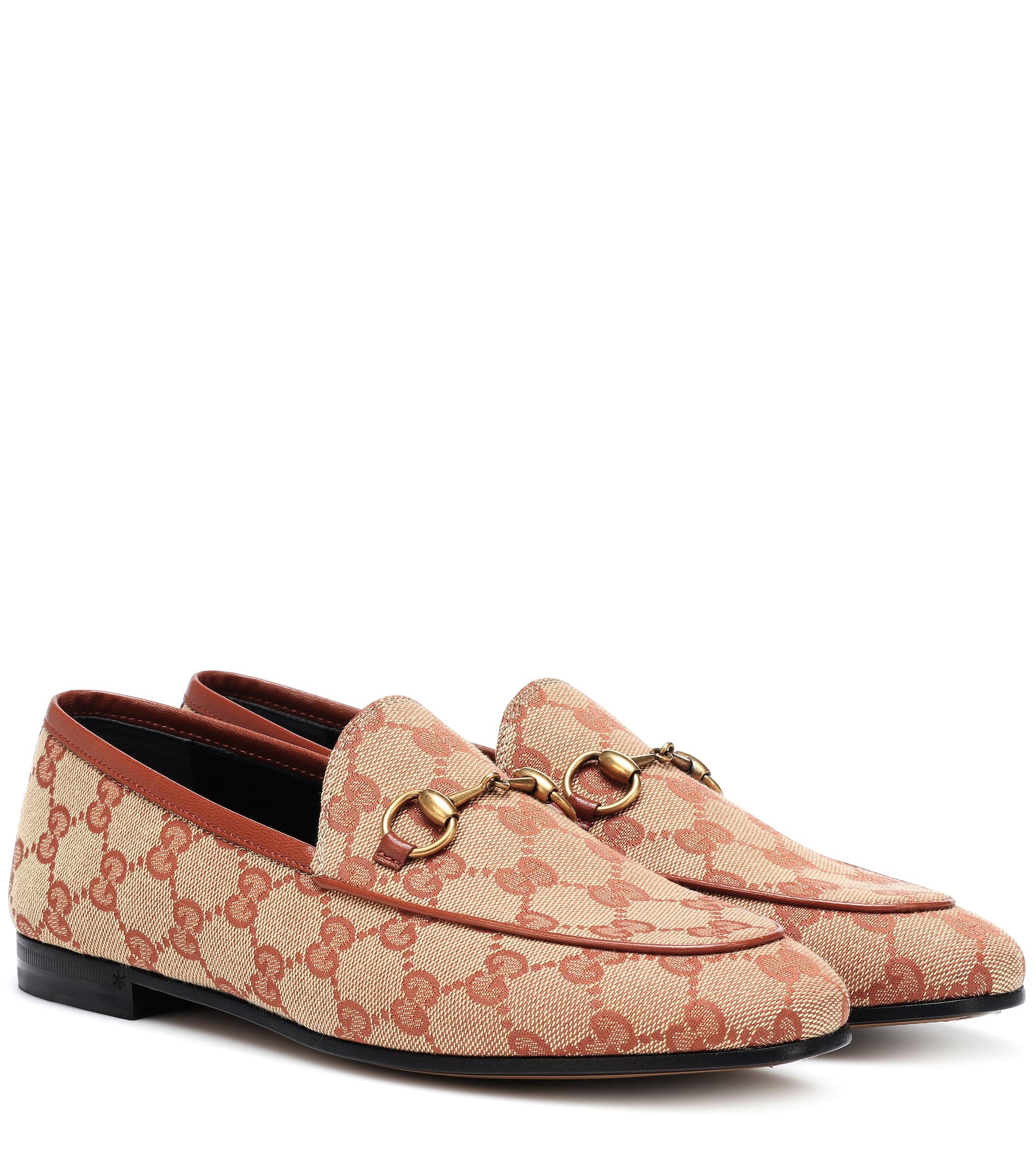 gucci loafer canvas