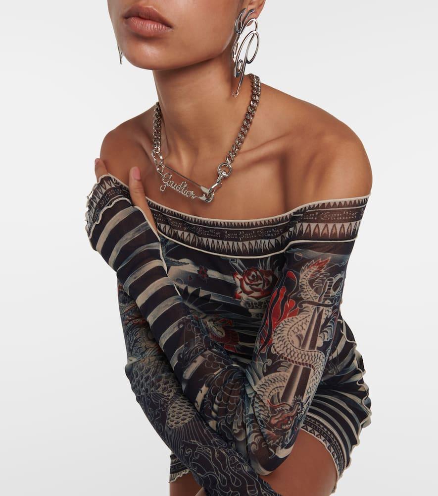 Jean Paul GAULTIER　チュニック　ワンピース　タトゥー柄 Jean Paul Gaultier Dresses | Jean Paul Gaultier Mariniere