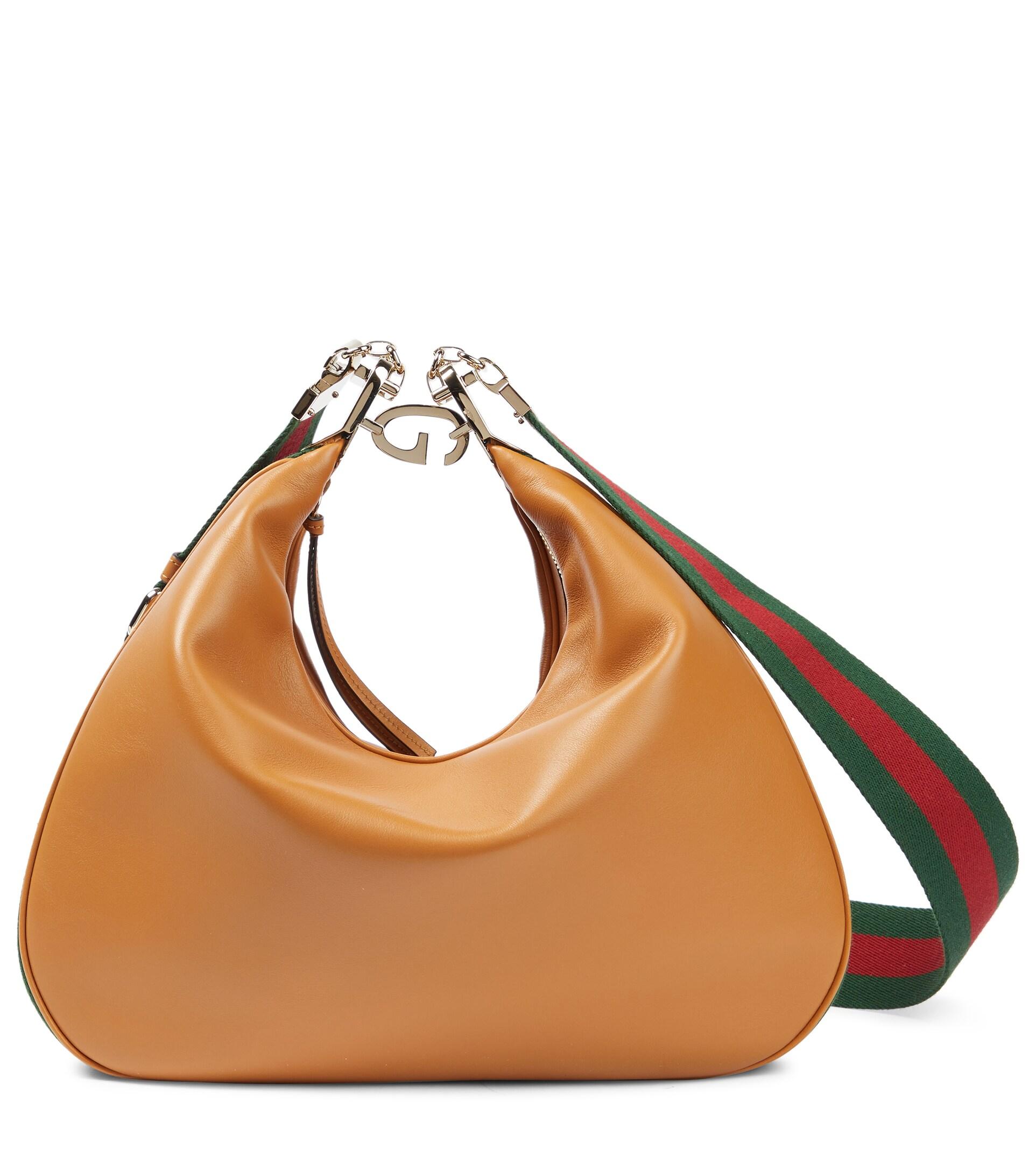 Gucci Beige Large Attache Shoulder Bag