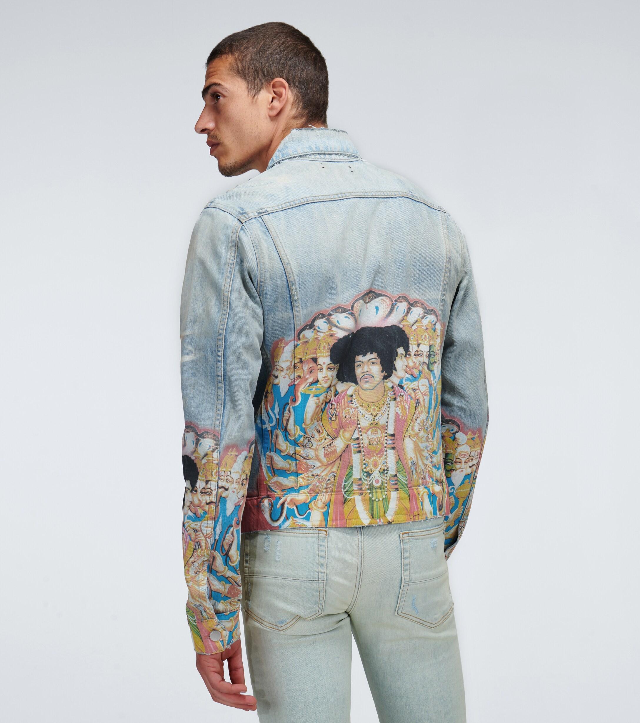 Amiri Men's Jimi Hendrix-printed Denim 