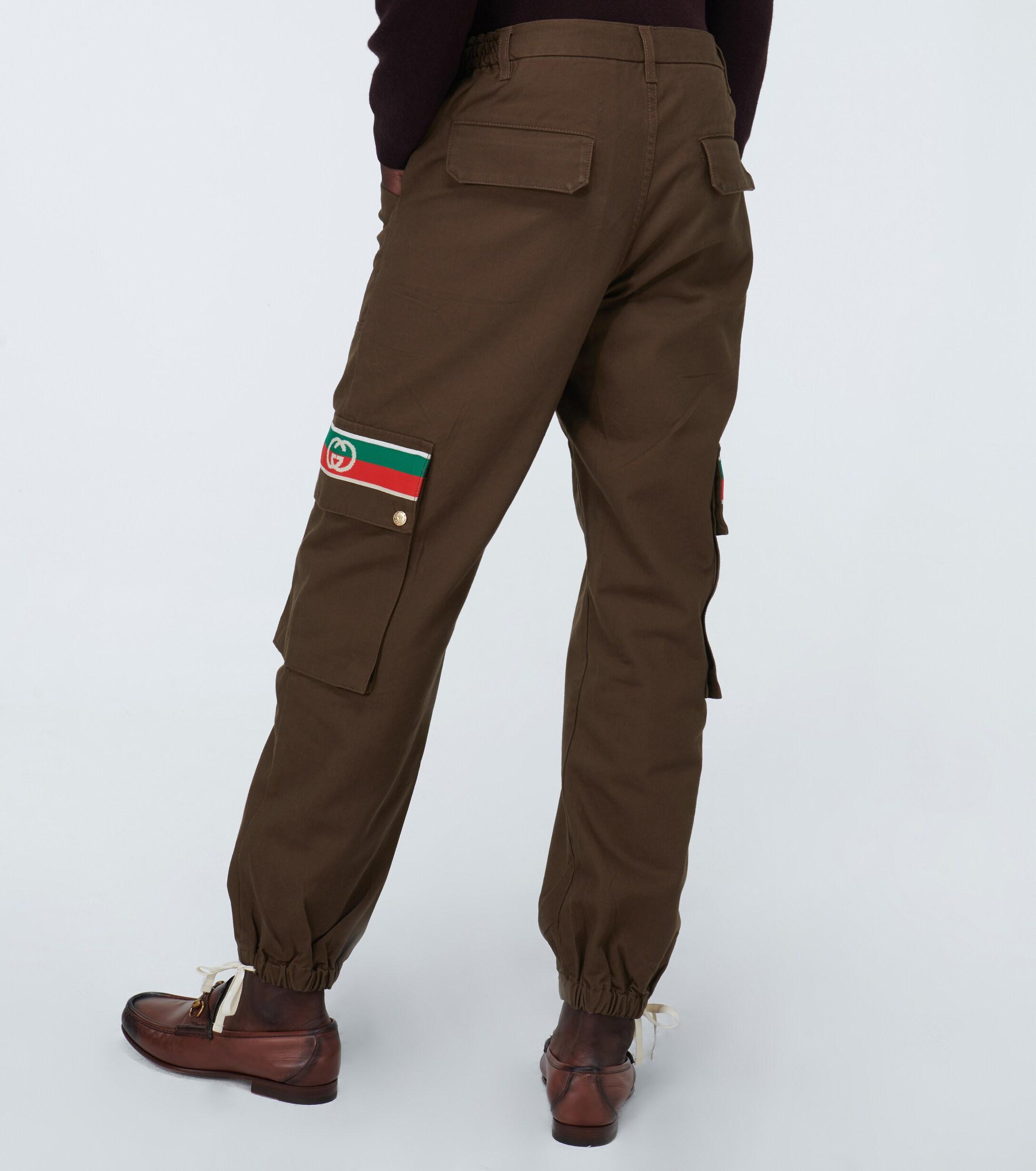 gucci stripe pants