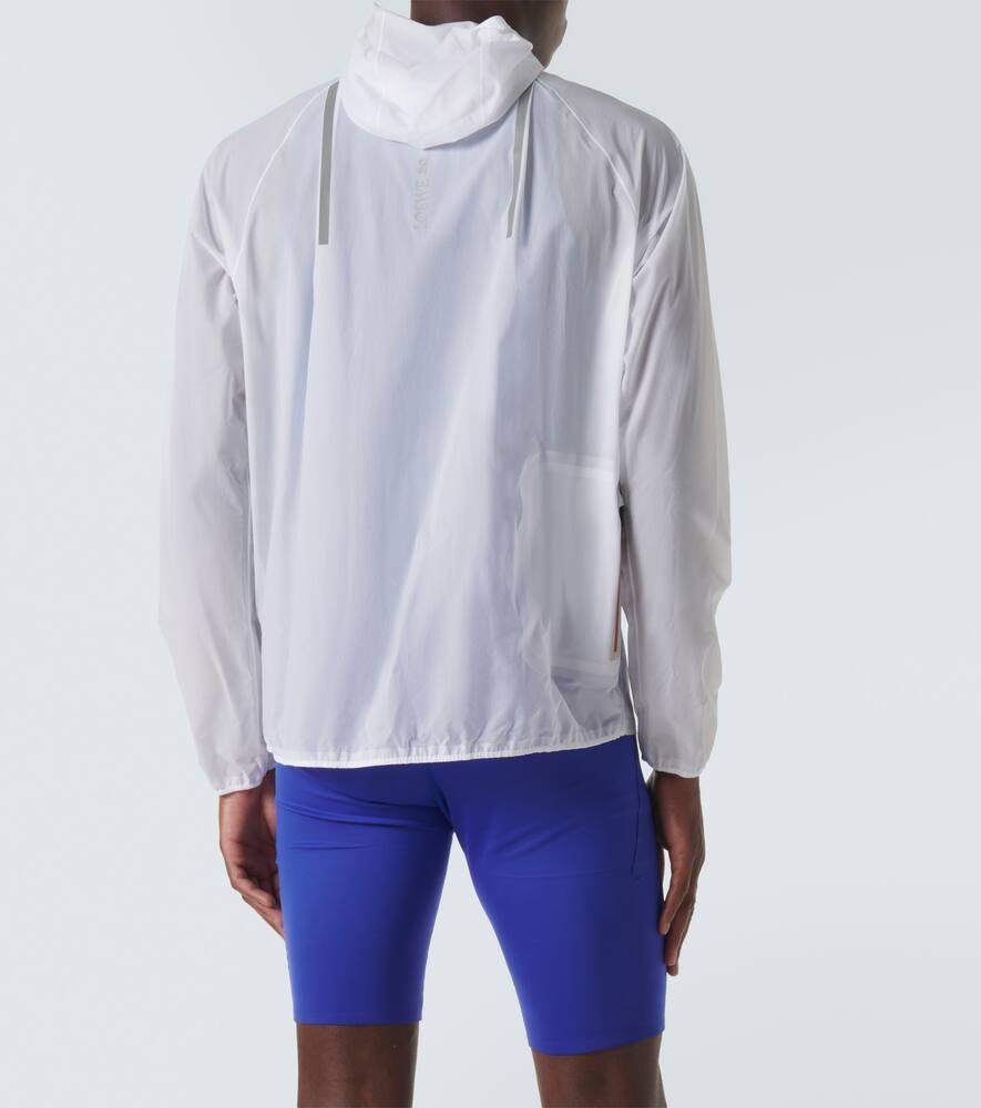 Loewe X On Ultra Logo Technical Jacket in White for Men | Lyst