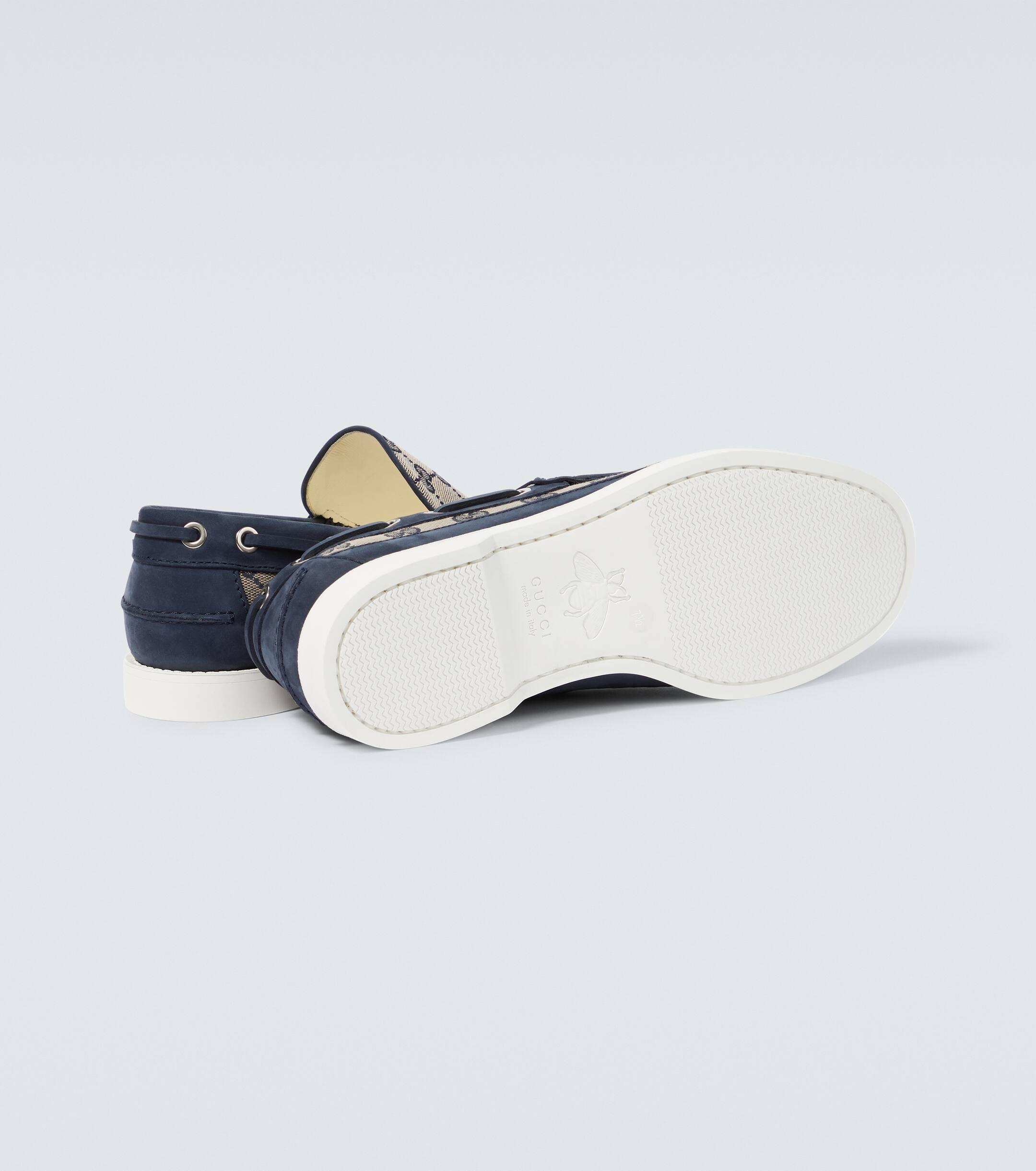 Gucci GG Canvas Boat Shoes Gucci GG canvas boat shoes Gucci main image 2