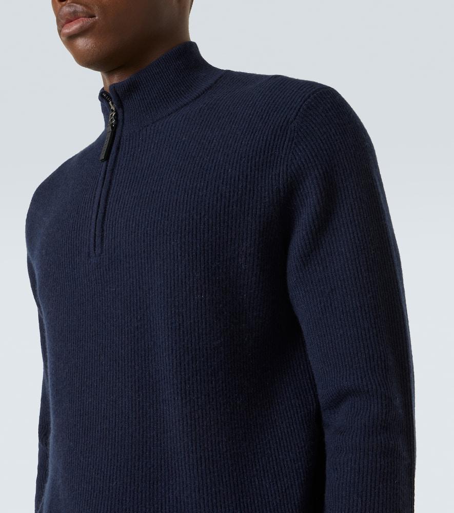Bogner Pullover Derek-1 Aus Wolle Und Kaschmir in Blau für