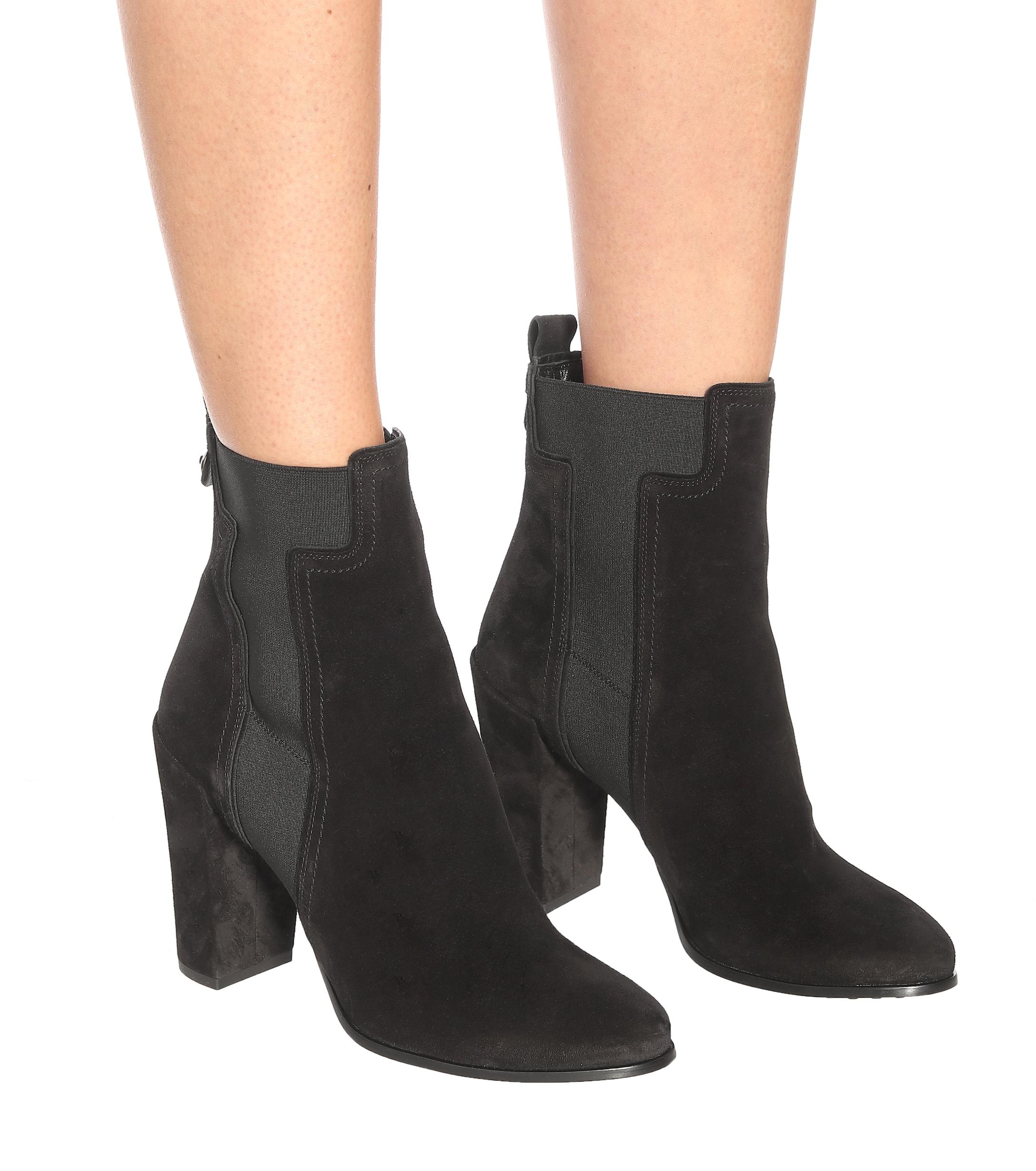 tod's suede boots