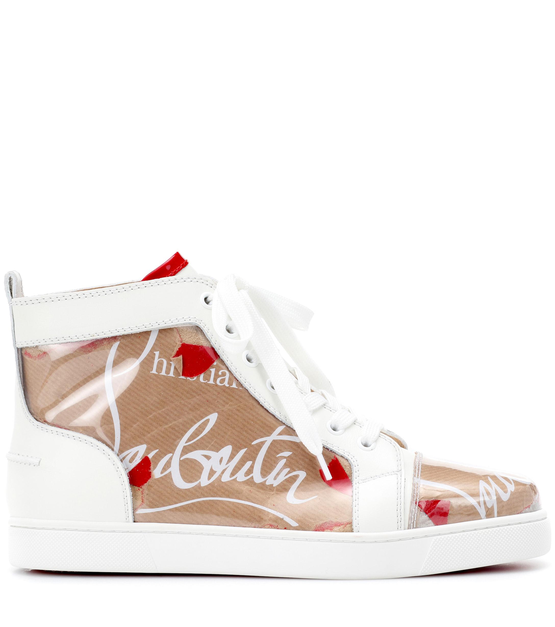 Christian Louboutin Louis Loubi Pvc Sneakers