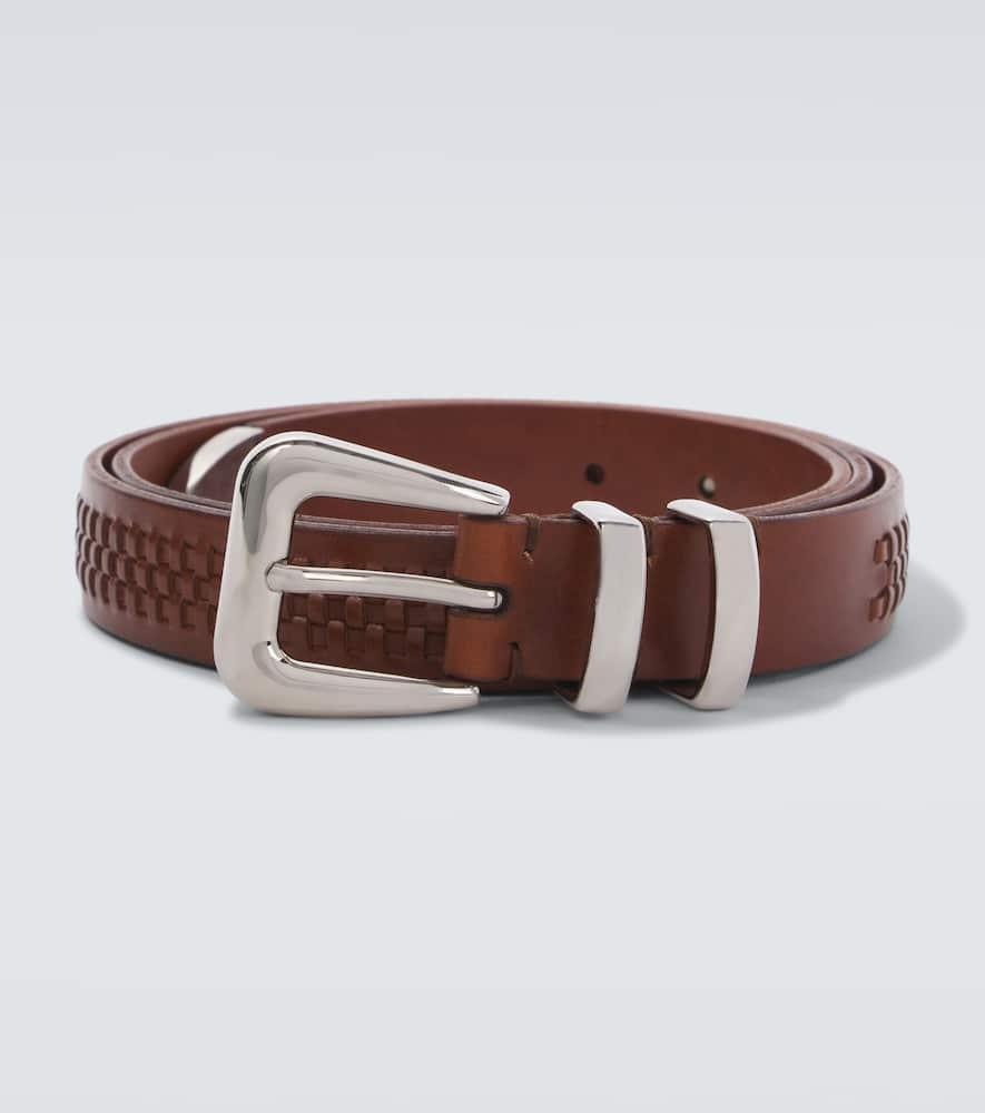ベルト Brunello Cucinelli Cintura In Pelle Brunello Cucinelli Cintura In Pelle | Marrone | FARFETCH IT