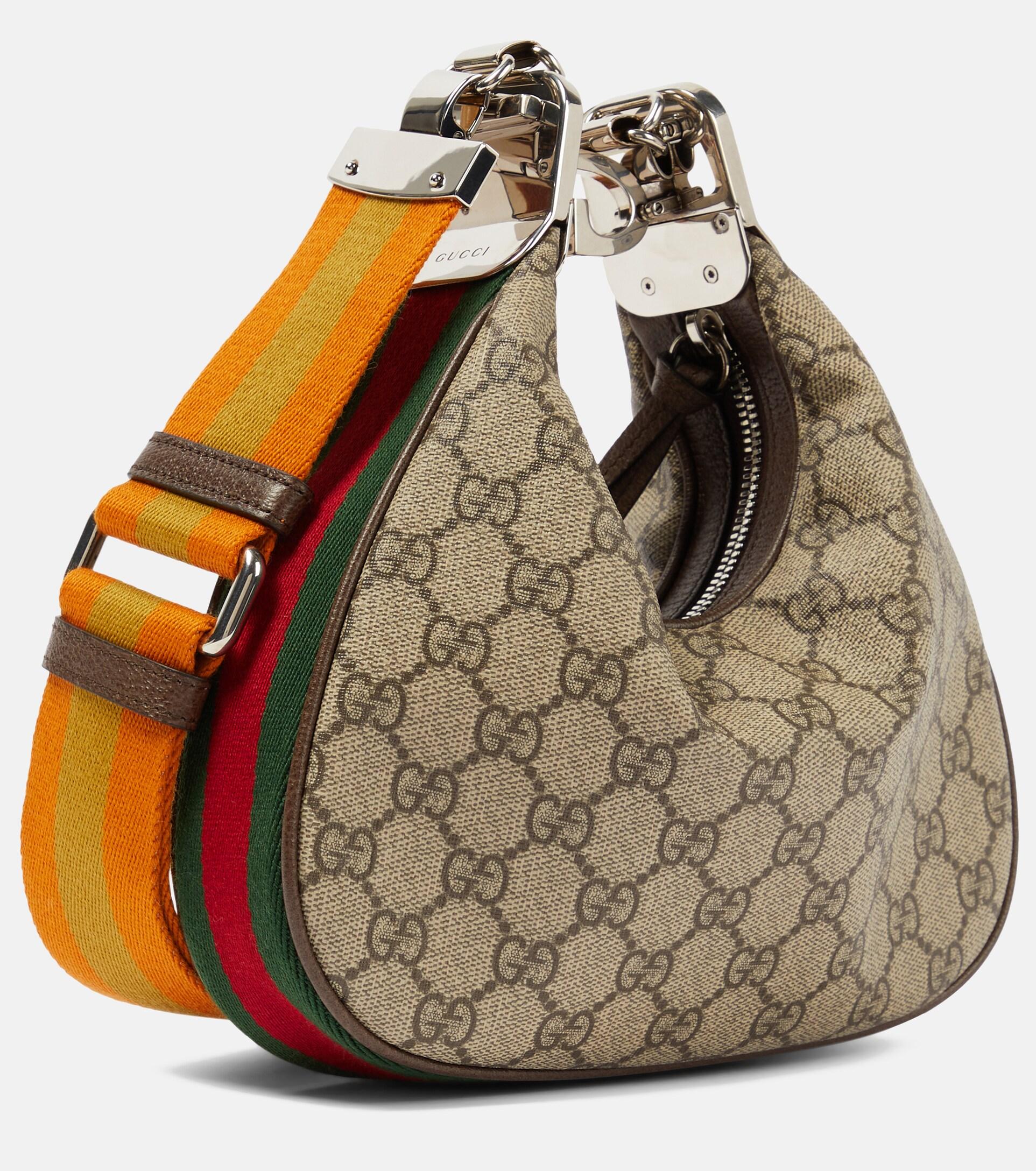 Gucci Attache Small Shoulder Bag in Green