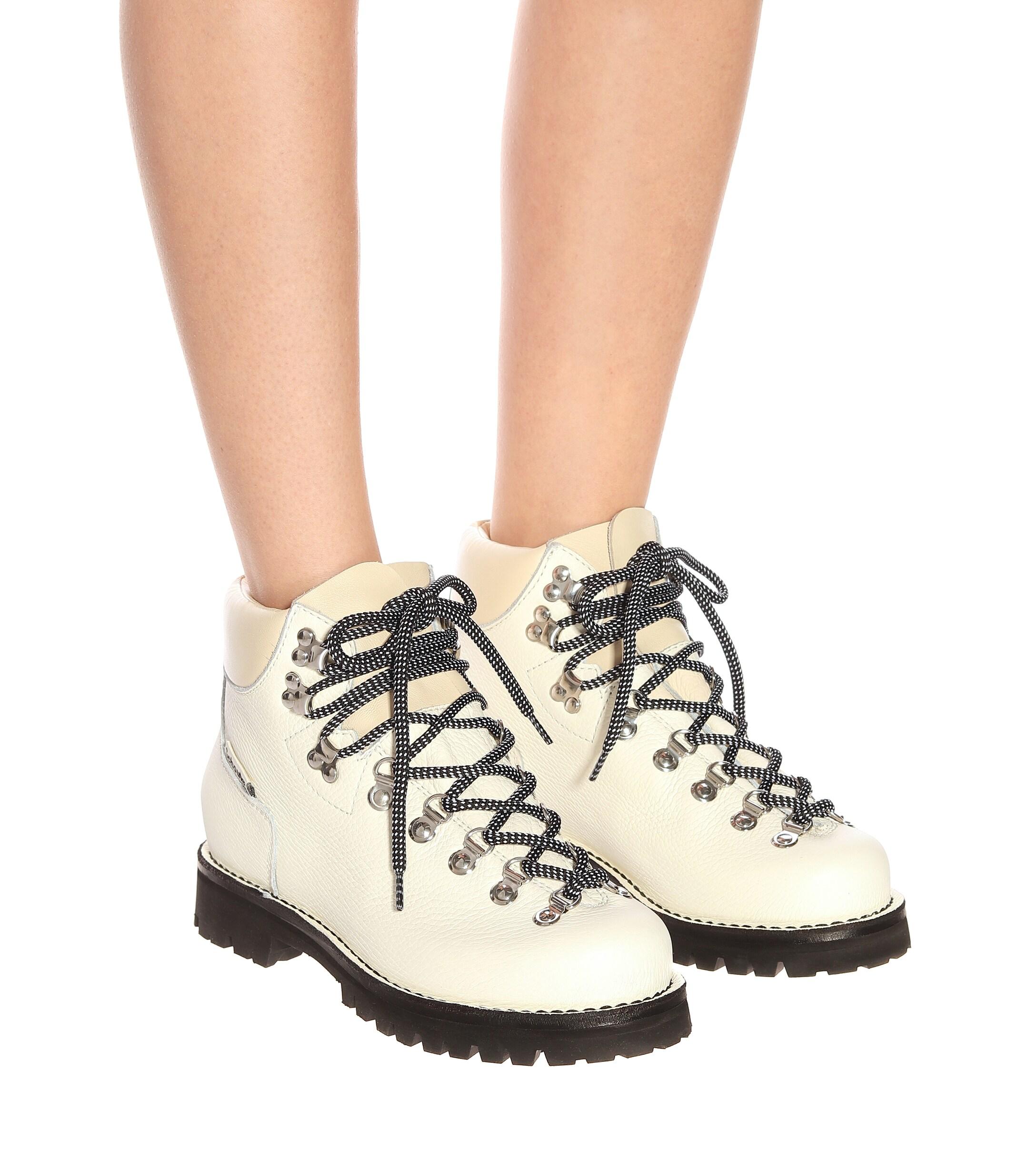 proenza schouler canvas ankle boots