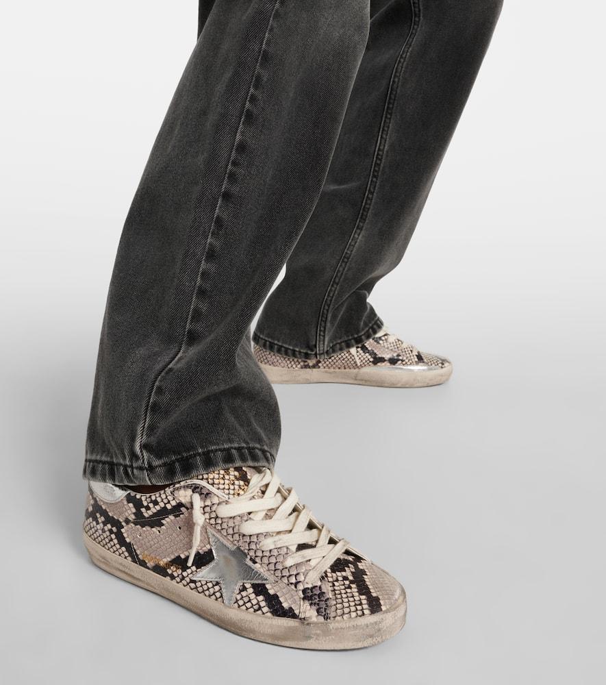 Snakeskin Print Golden Goose Sneakers Snake Snake Skin Golden
