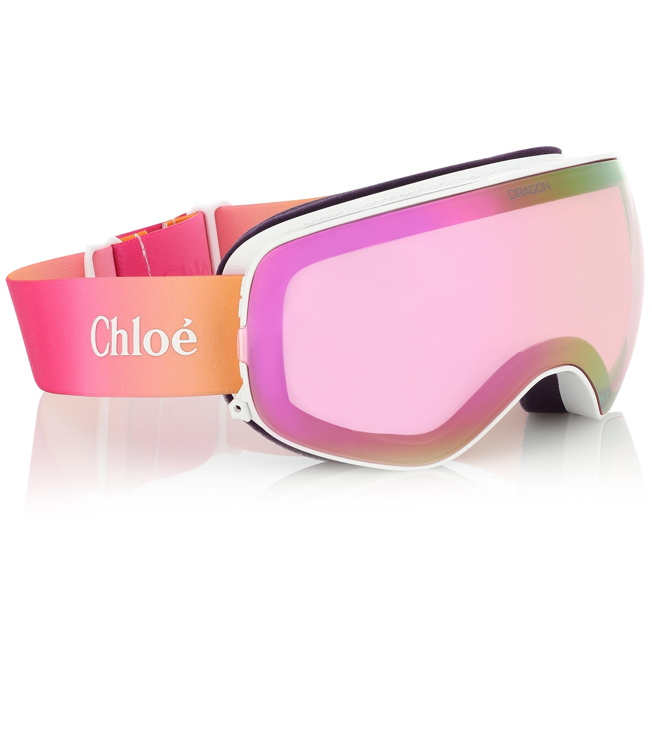 Chloé X Dragon Cassidy Ski goggle in Pink | Lyst