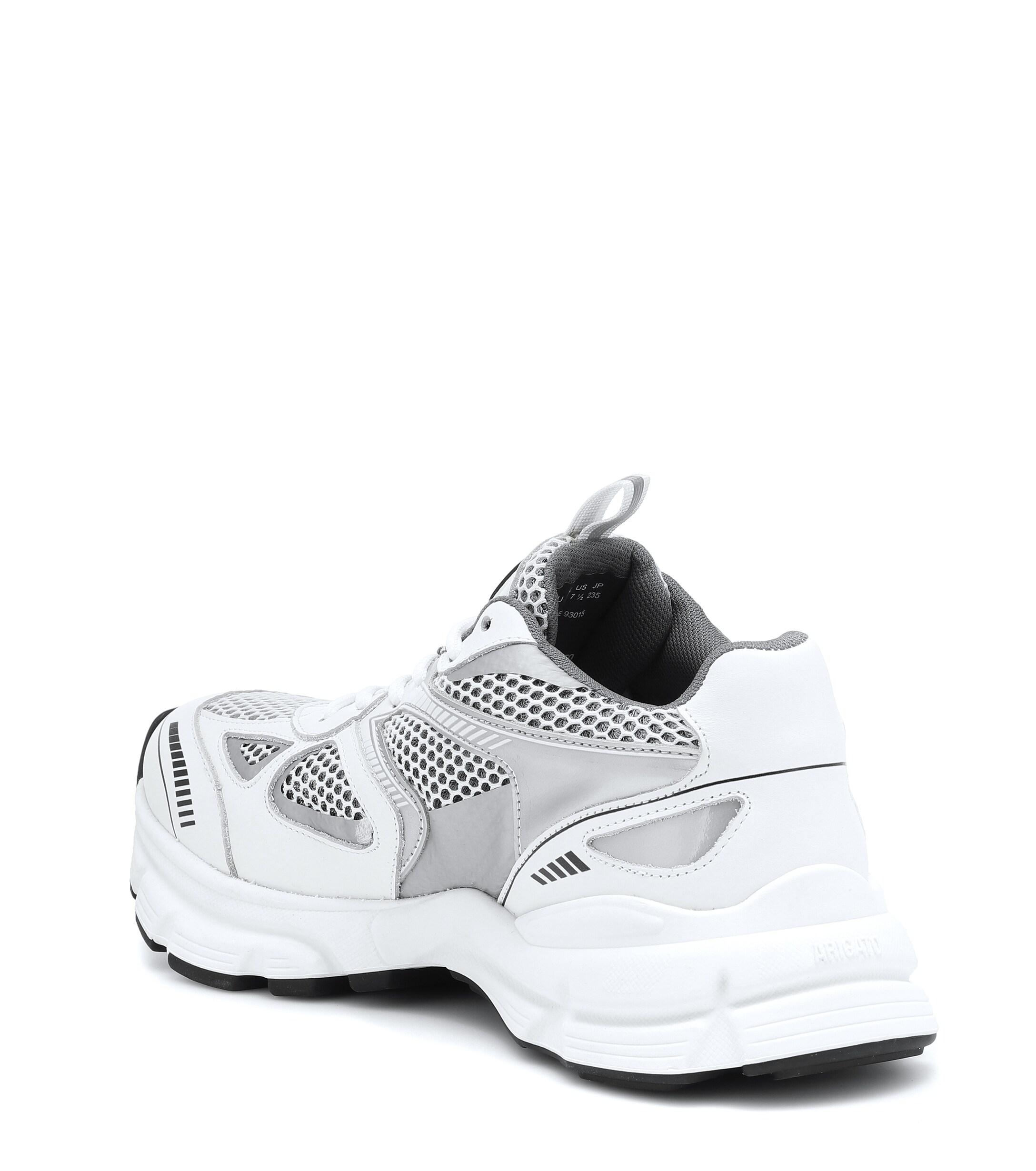Axel Arigato Marathon Runner Leather Sneakers in White - Lyst