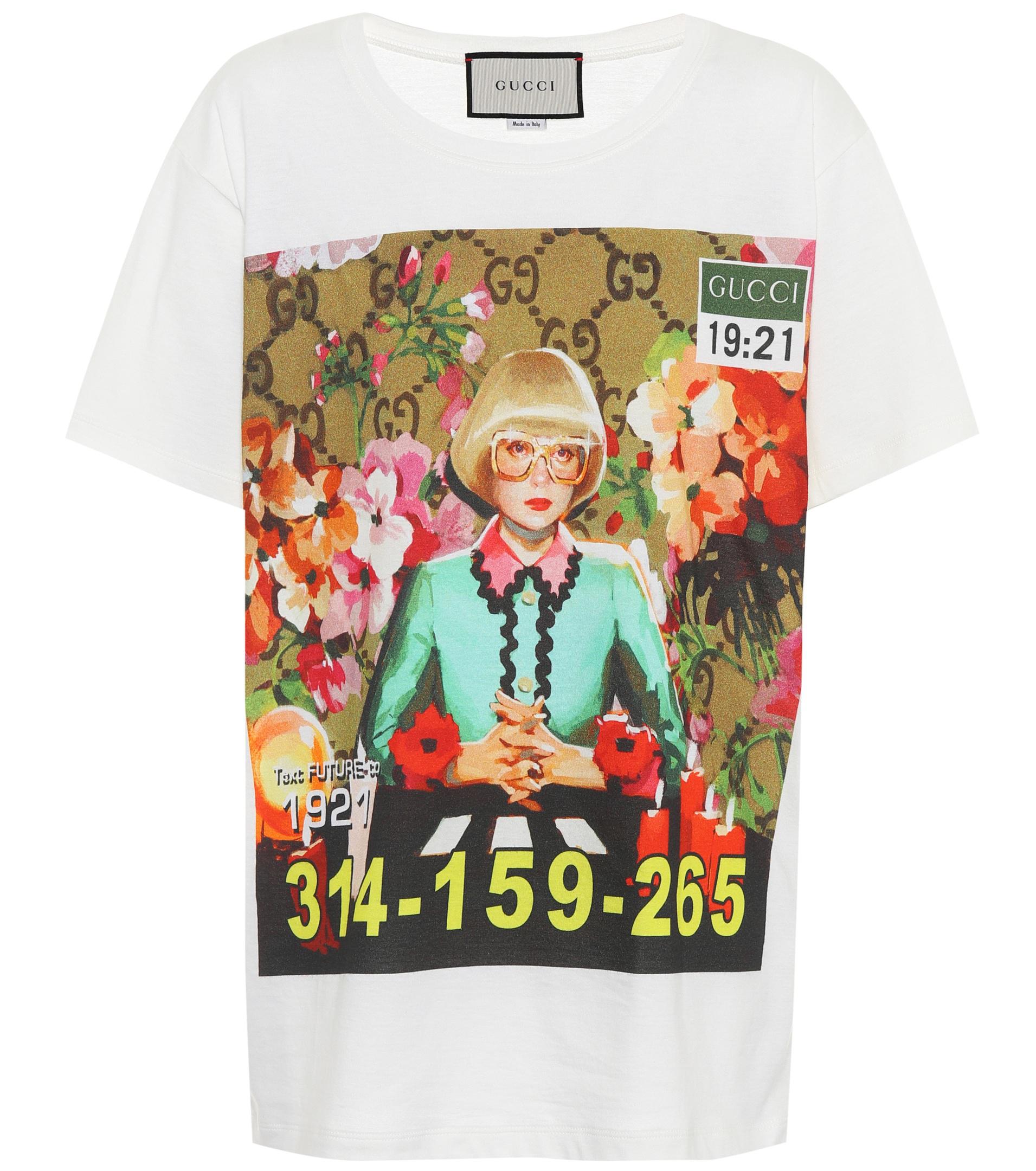 Gucci Printed Cotton in Green -