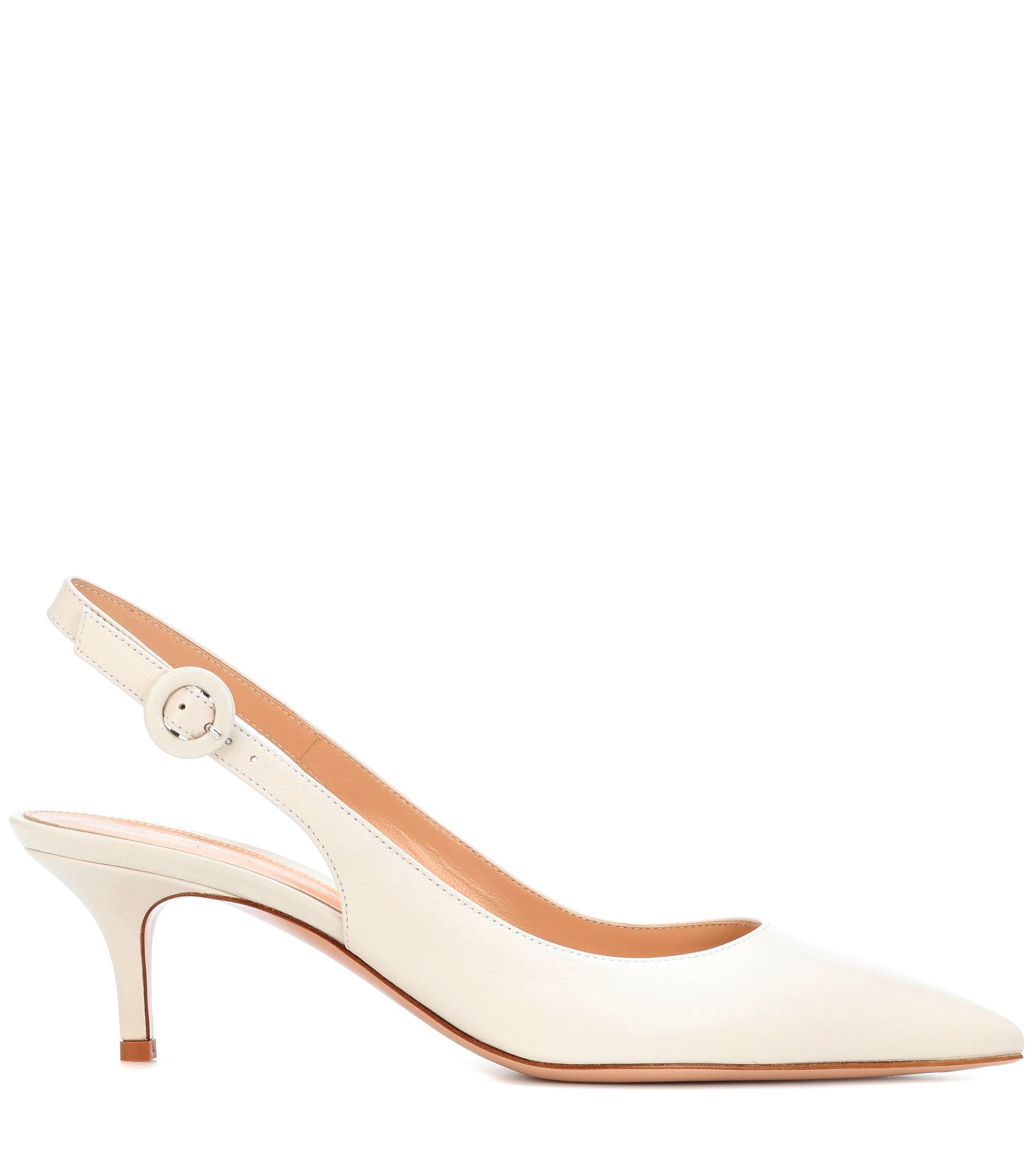Lyst - Gianvito Rossi Exclusive To Mytheresa. Com – Anna Leather ...