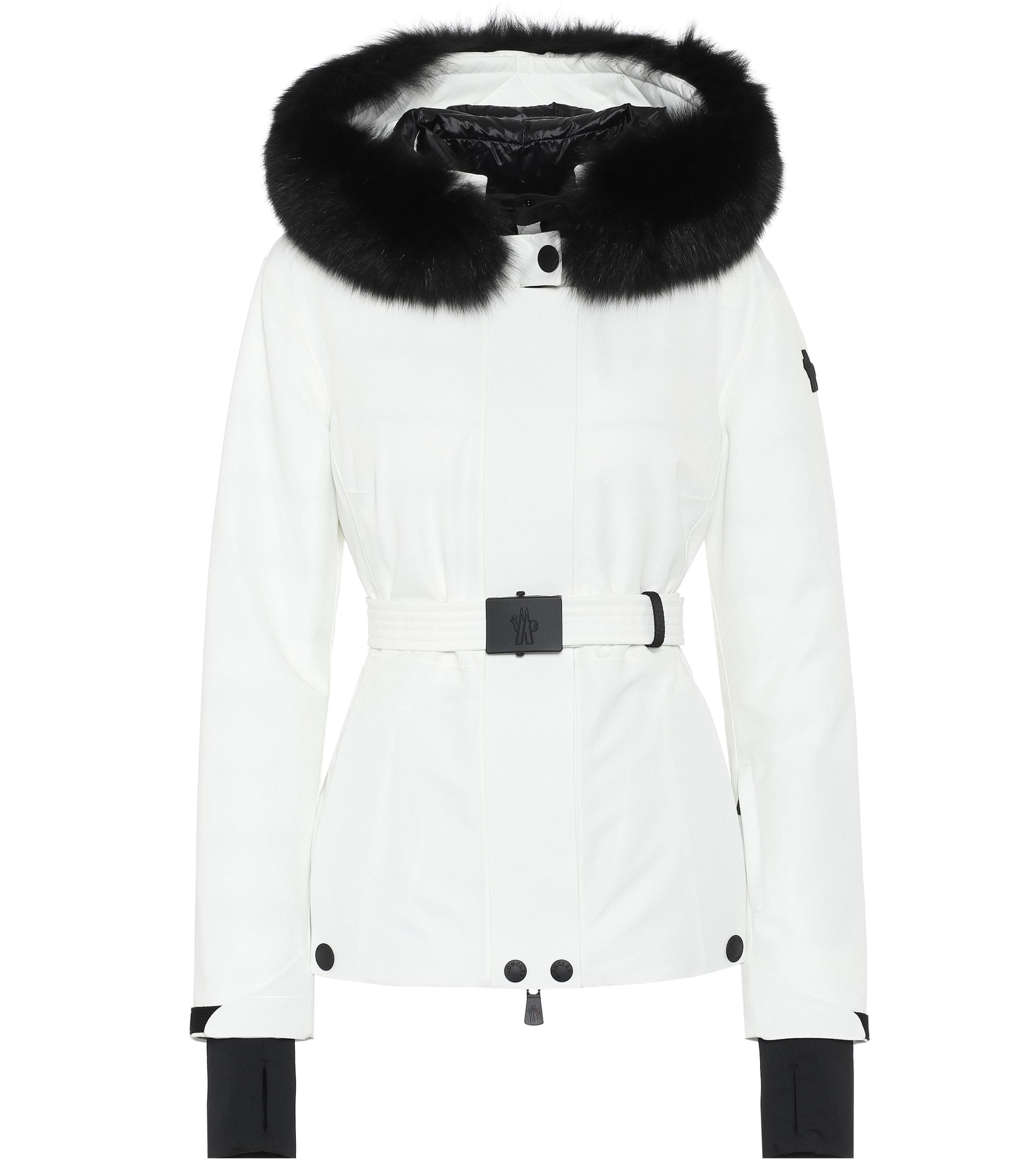 moncler white ski jacket
