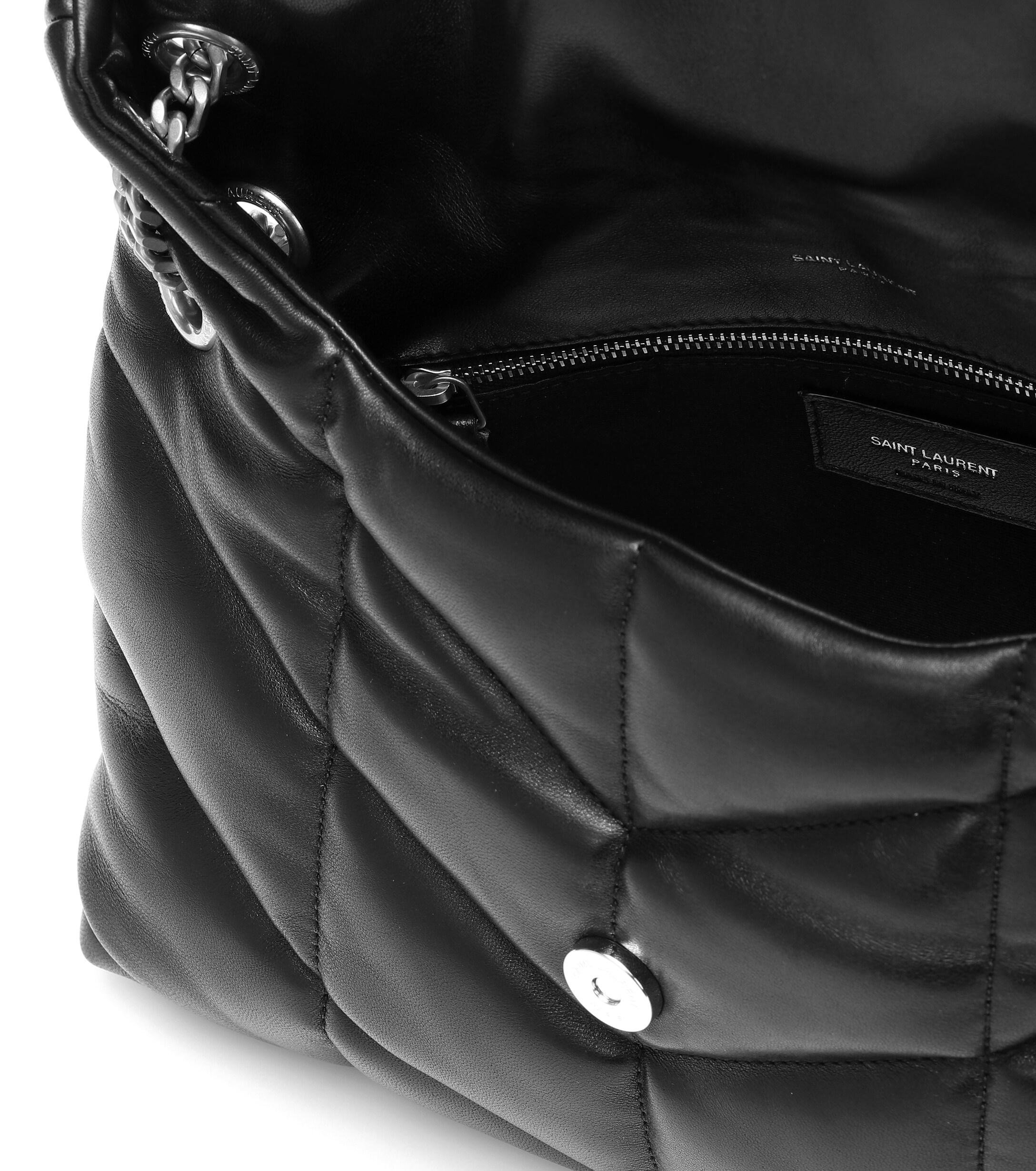 saint laurent puffer bag