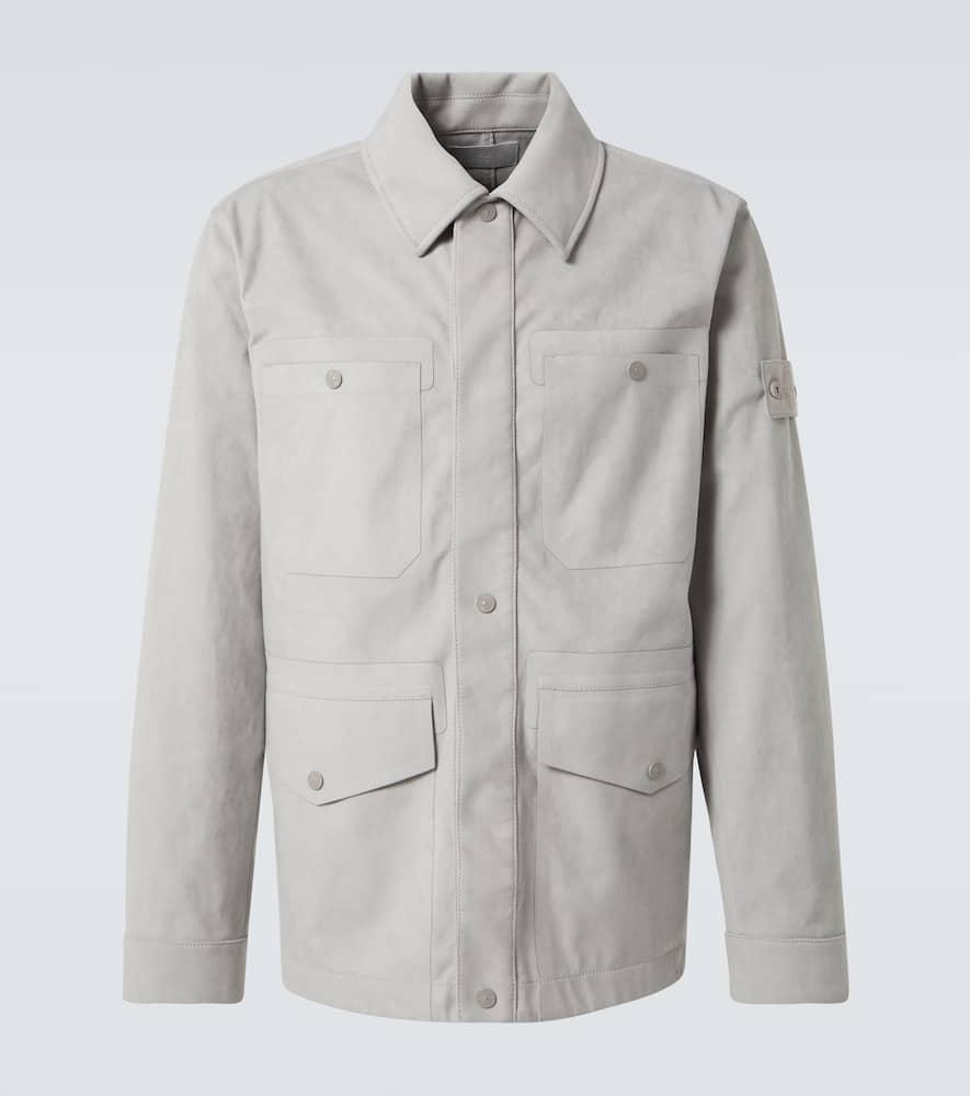 Stone Island Ghost Compass Field Jacket in Grey for Men Lyst UK