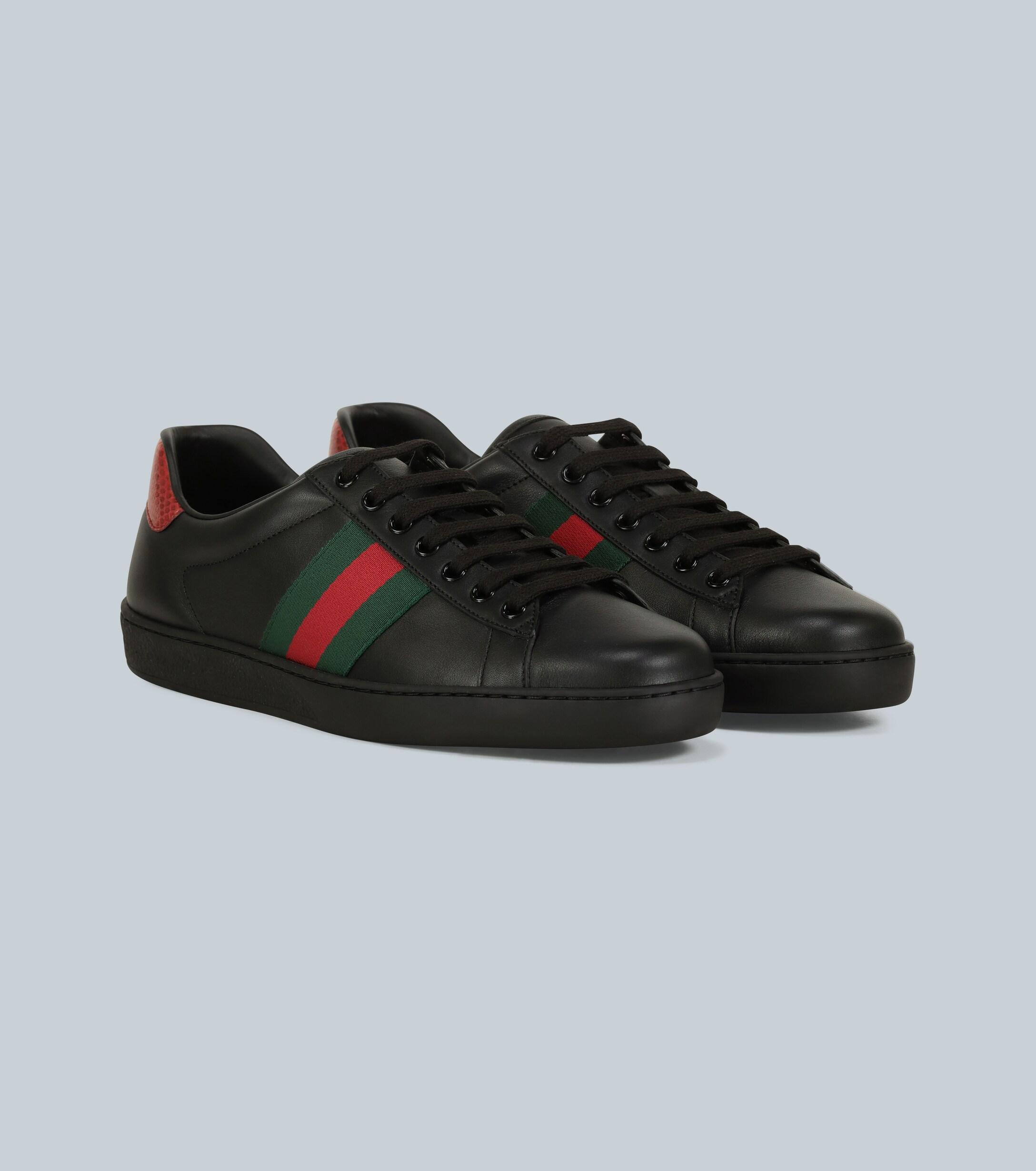 ace leather sneaker gucci sale