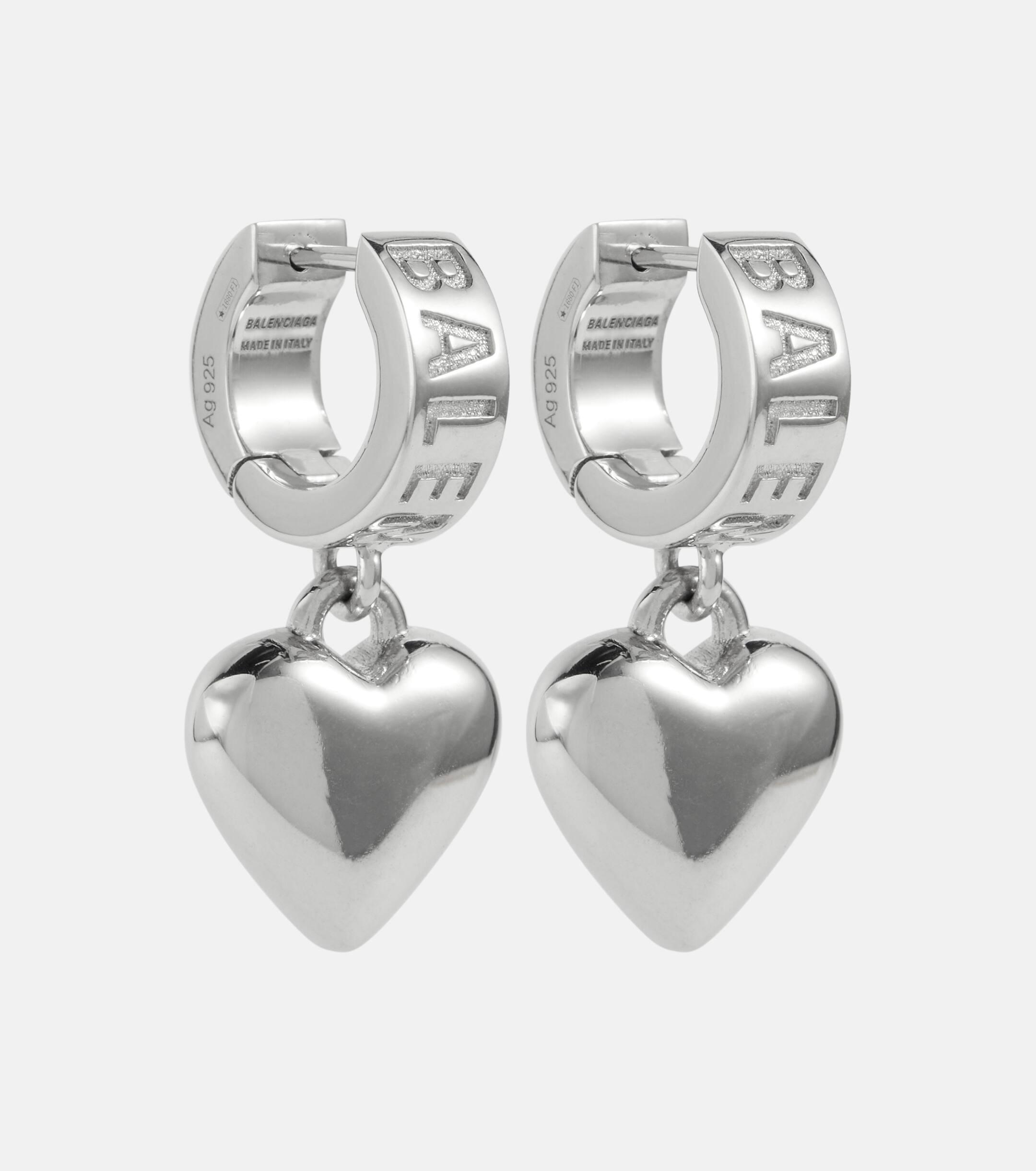 Balenciaga hoop earrings best sale