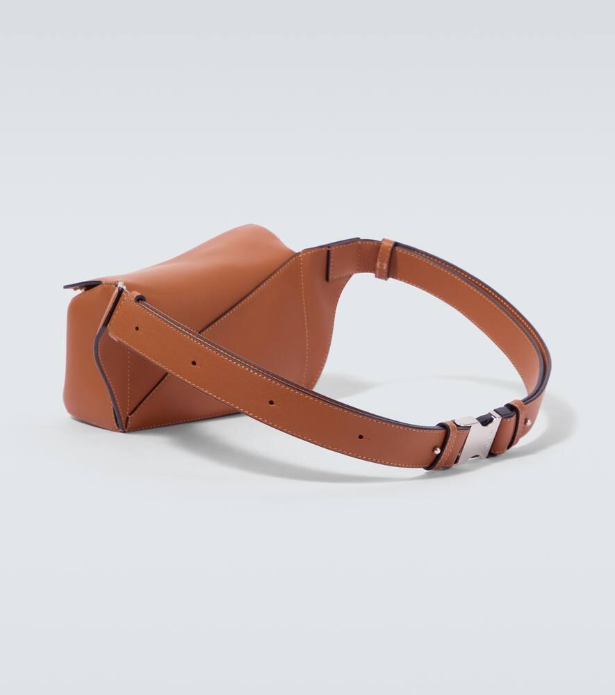 ショルダーバッグ Loewe Brown Leather Small Puzzle Belt Bag Loewe - Puzzle Small leather belt bag Loewe