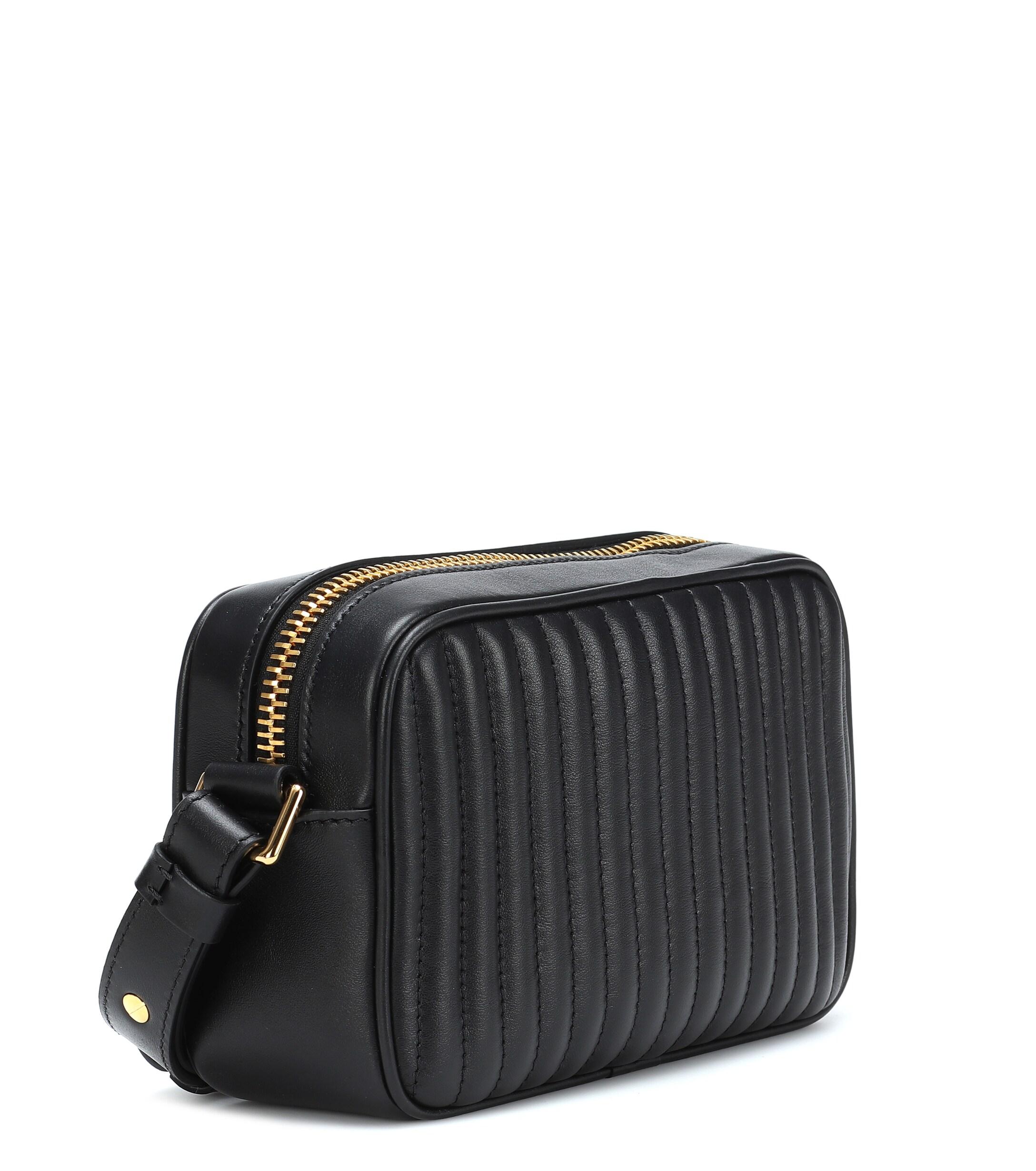 Tom Ford Tf Quilted Leather Camera Bag in Black | Lyst