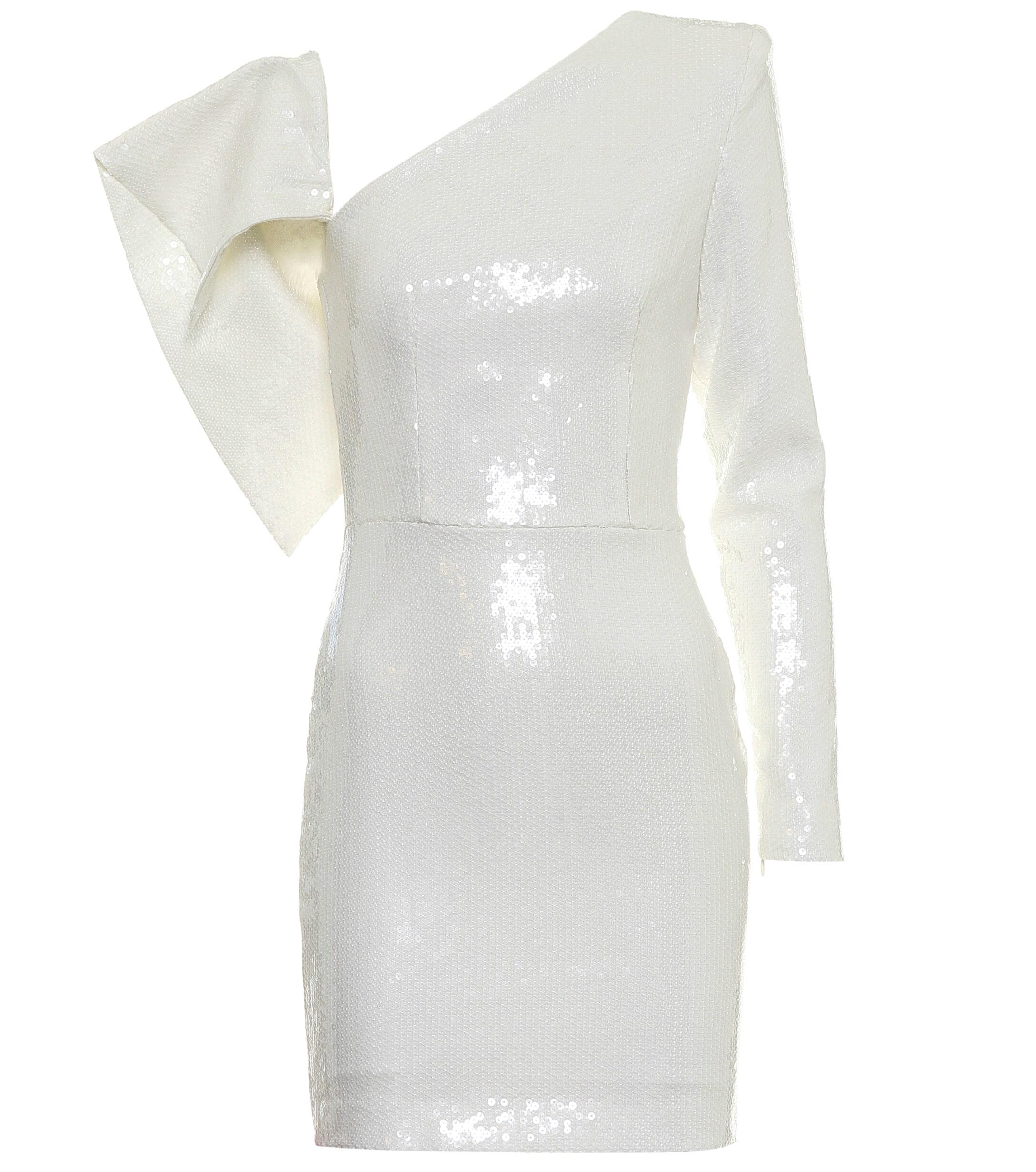 Alex Perry Jett One-shoulder Sequined 