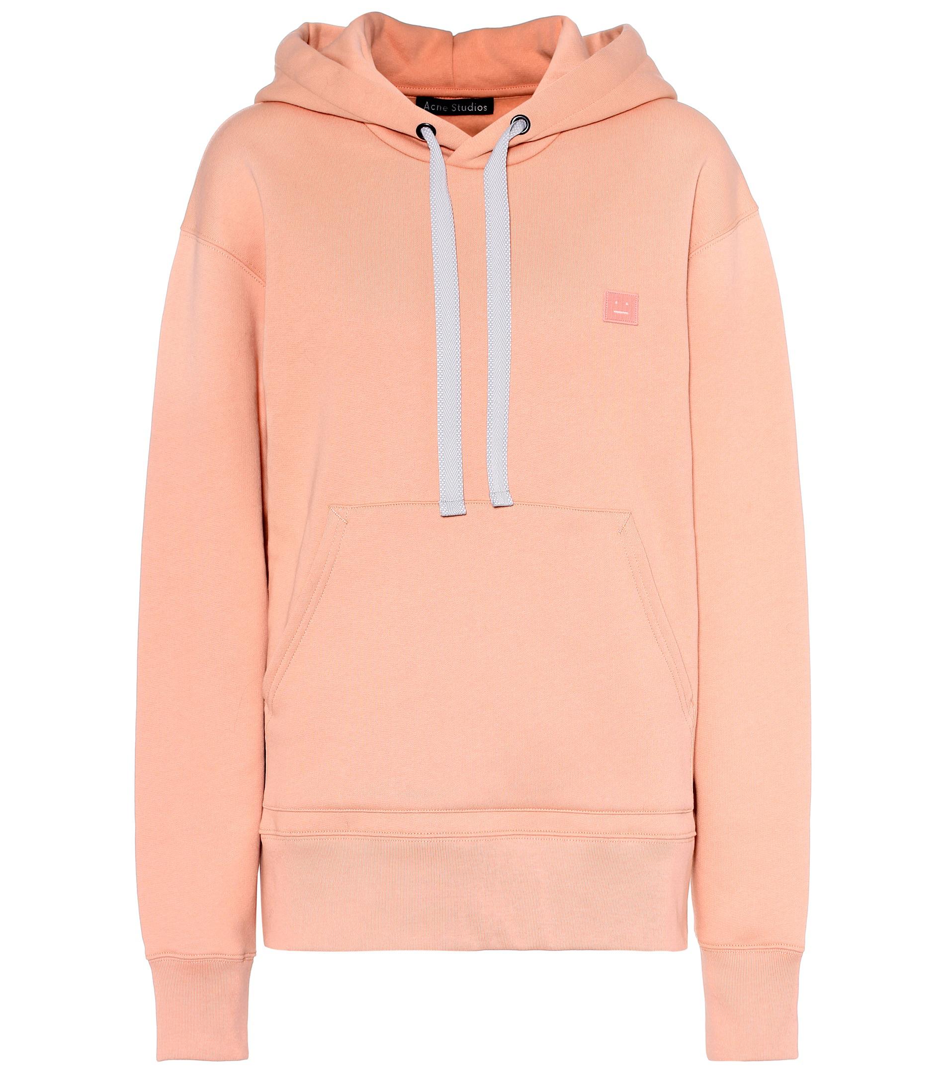 acne hoodie pink