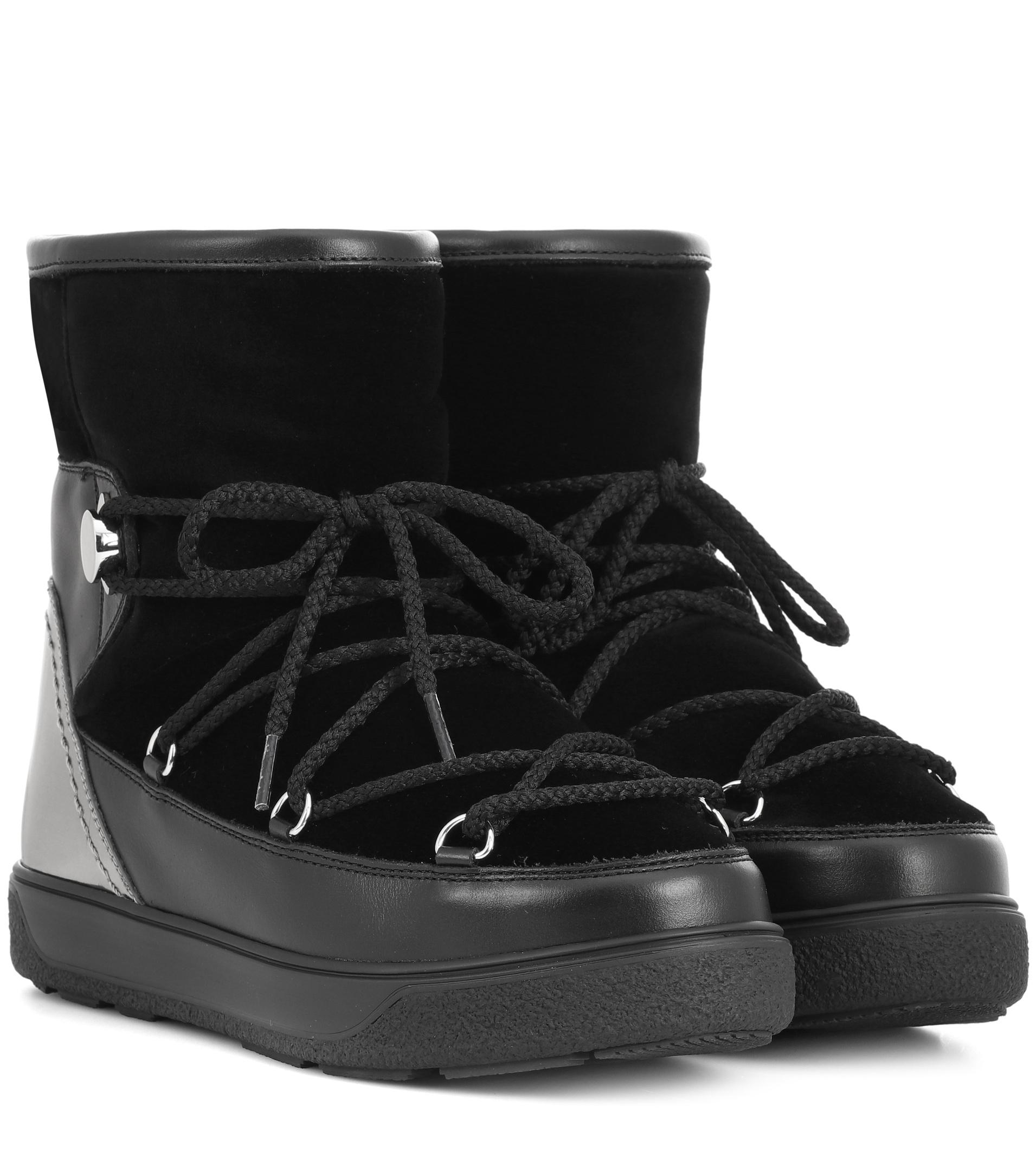 Moncler Snow Boots in Black - Save 39% - Lyst