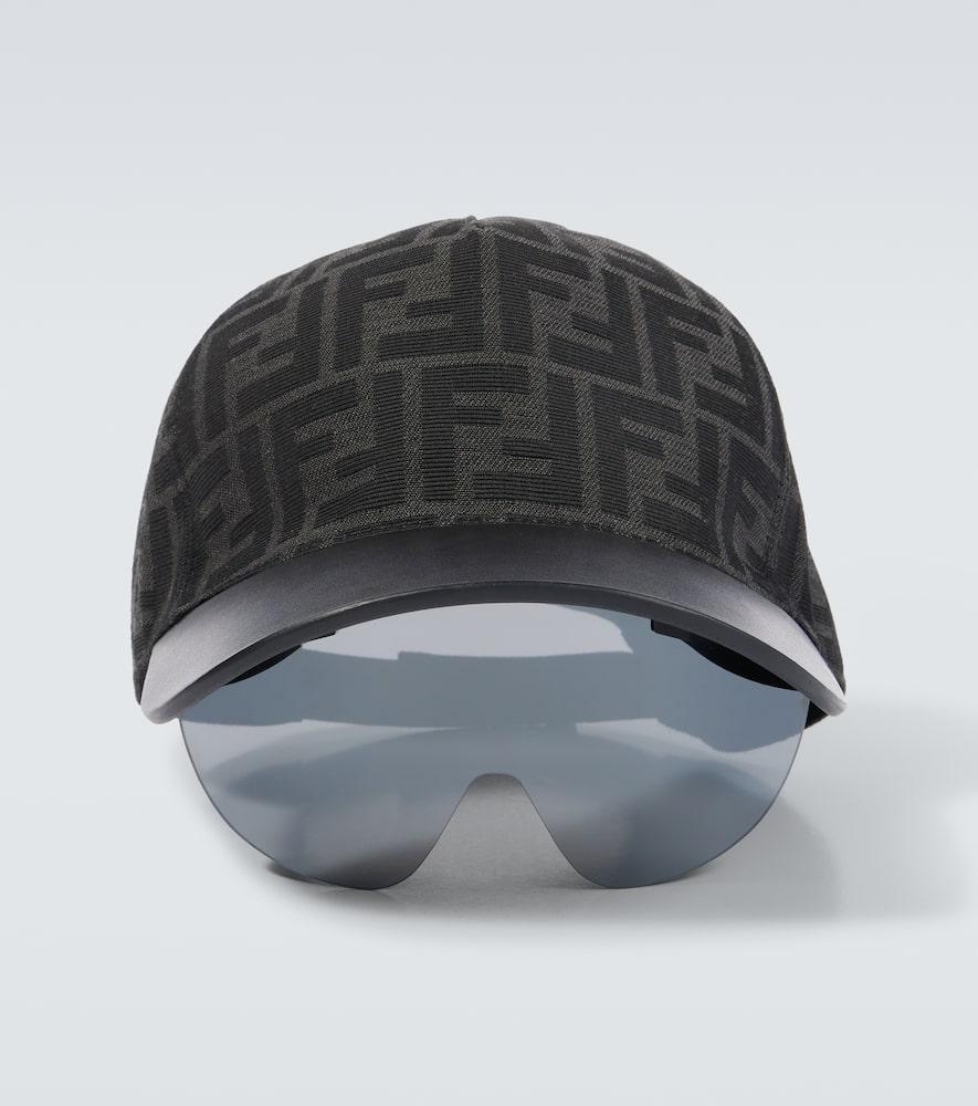 fendi-black-Ff-Baseball-Cap-  display picture 1