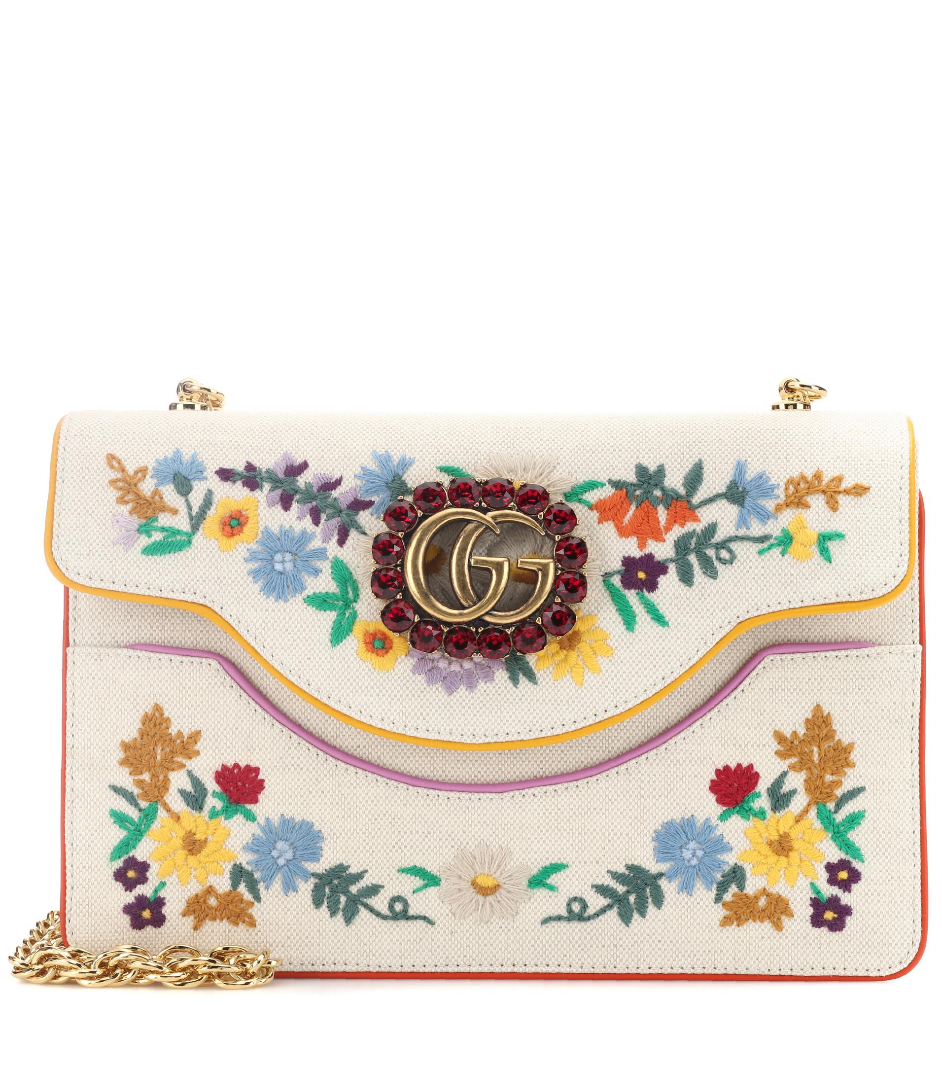 gucci embroidered bag