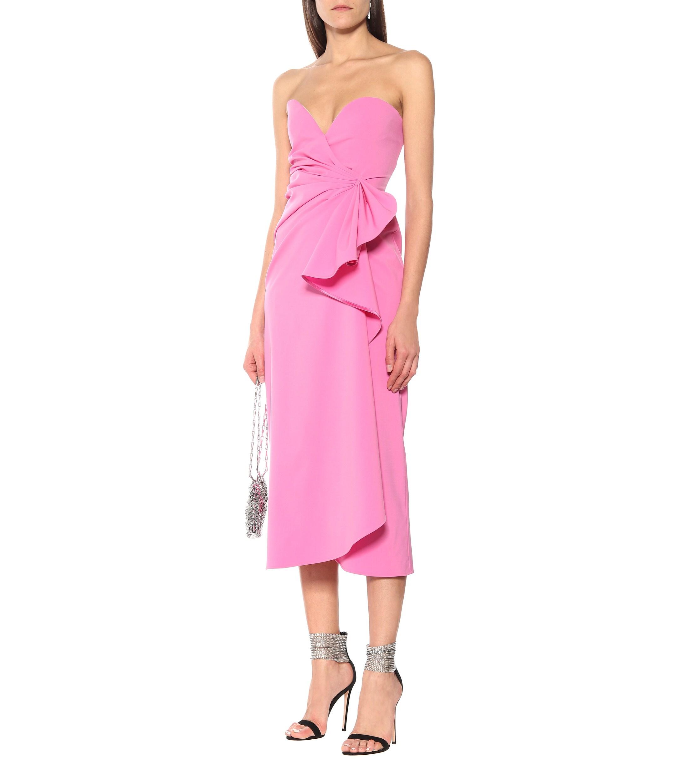 Attico pink dress hot sale