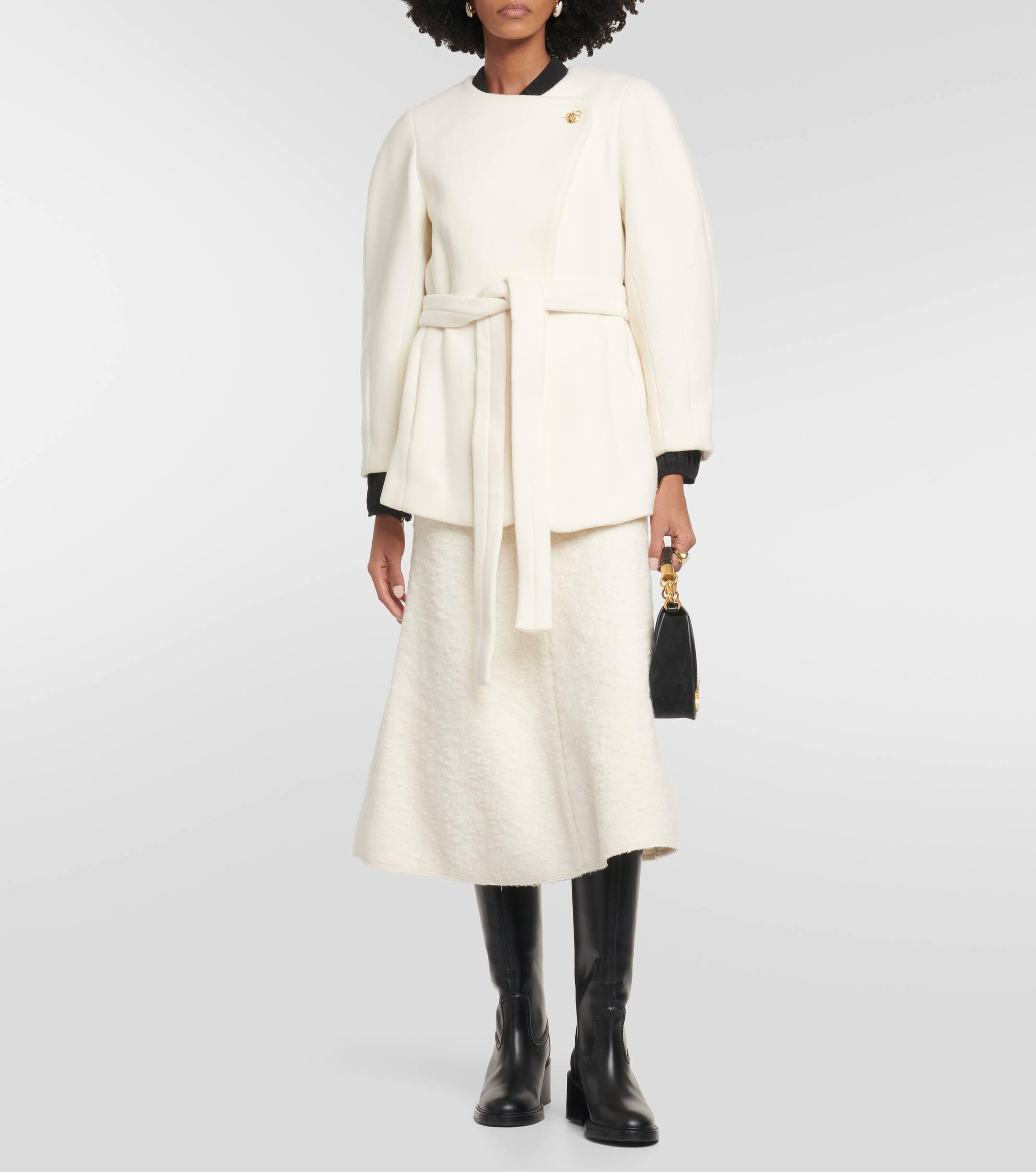 Chloe wool blend coat sale