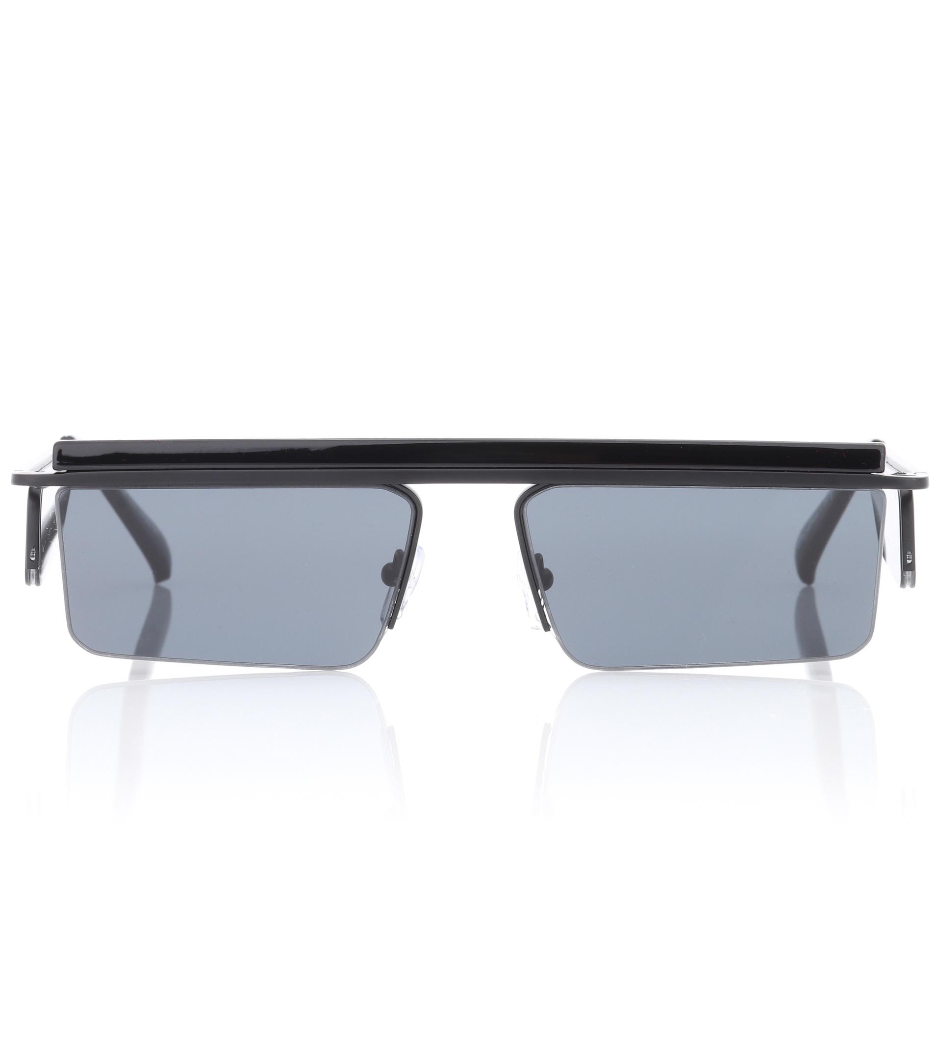 Le Specs X Adam Selman The Flex Sunglasses in Black | Lyst
