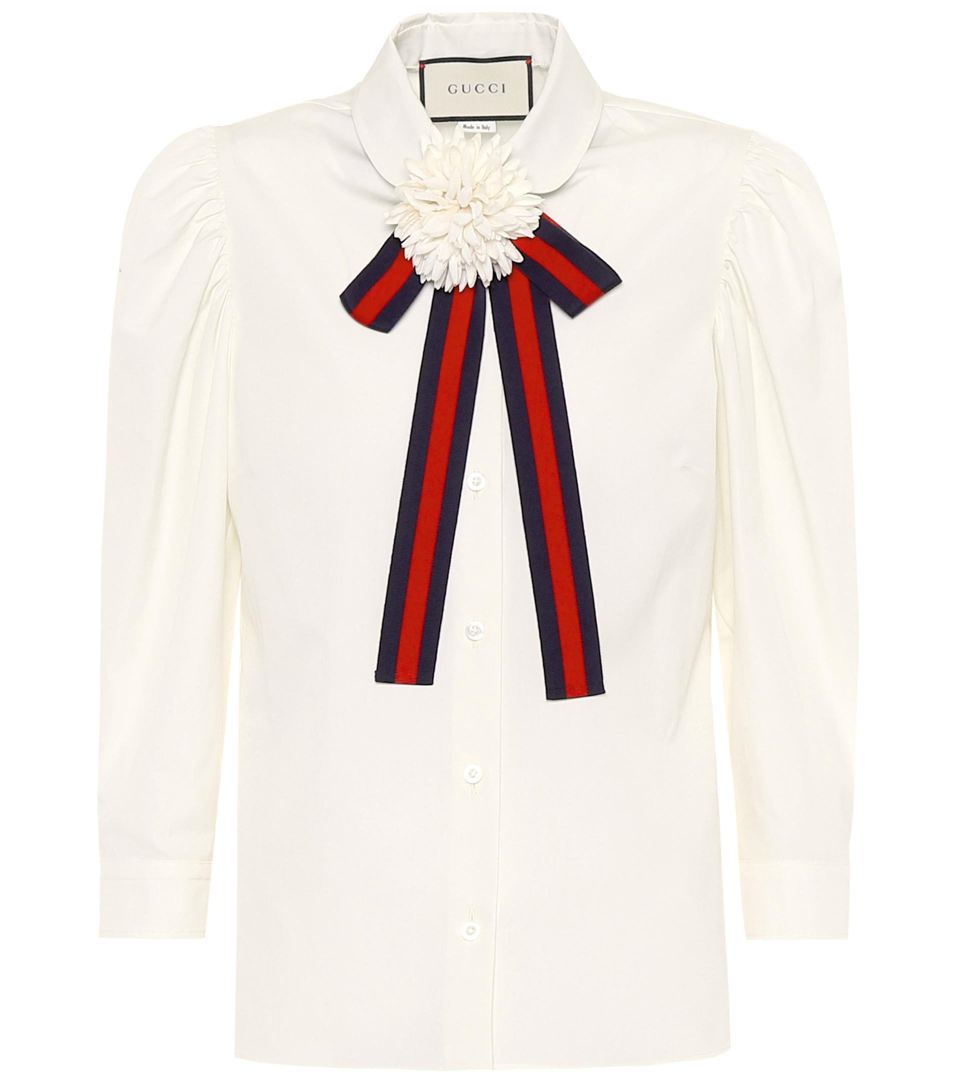 gucci shirt with bow