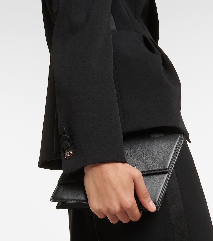 Max Mara Proteo Wool Tuxedo Jacket in Black | Lyst UK
