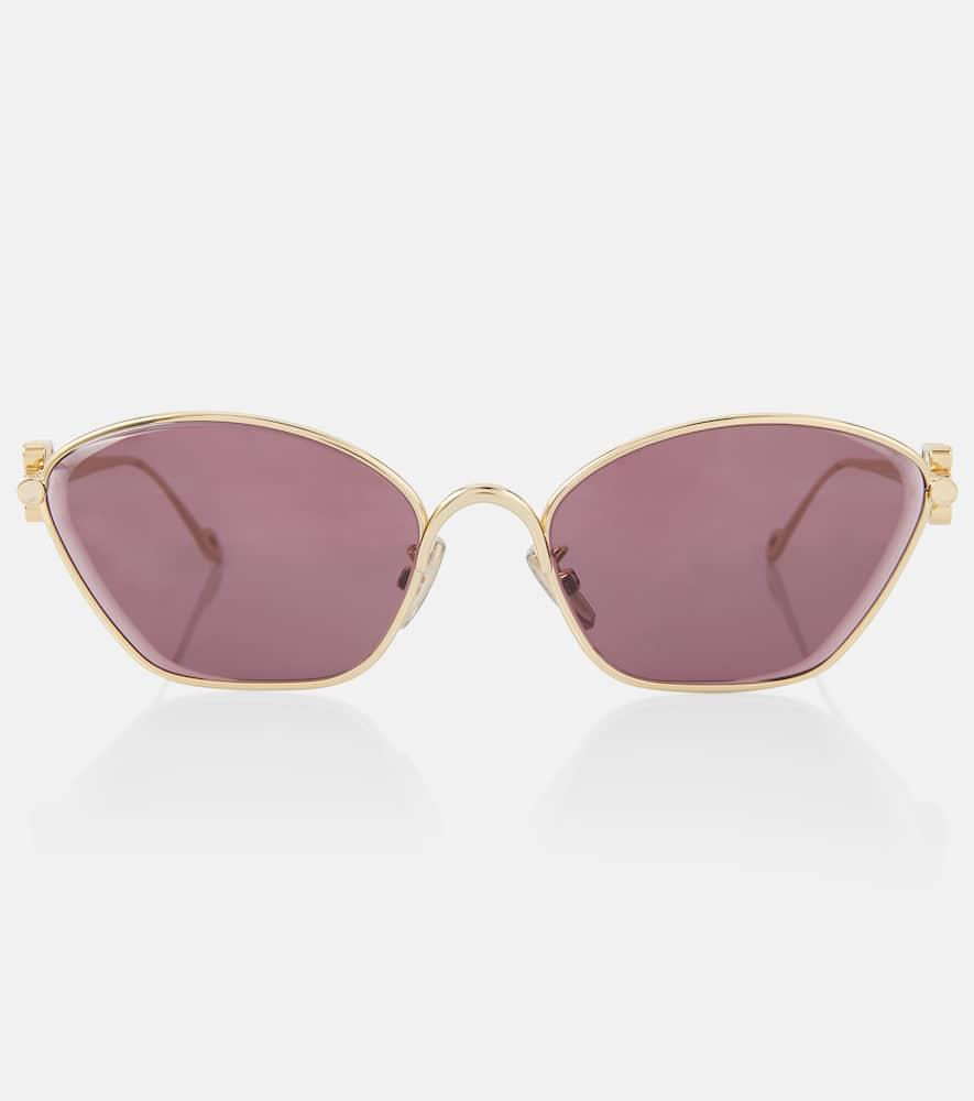 Loewe サングラス　オレンジ　ピンク Anagram hexagonal sunglasses Pink - LOEWE
