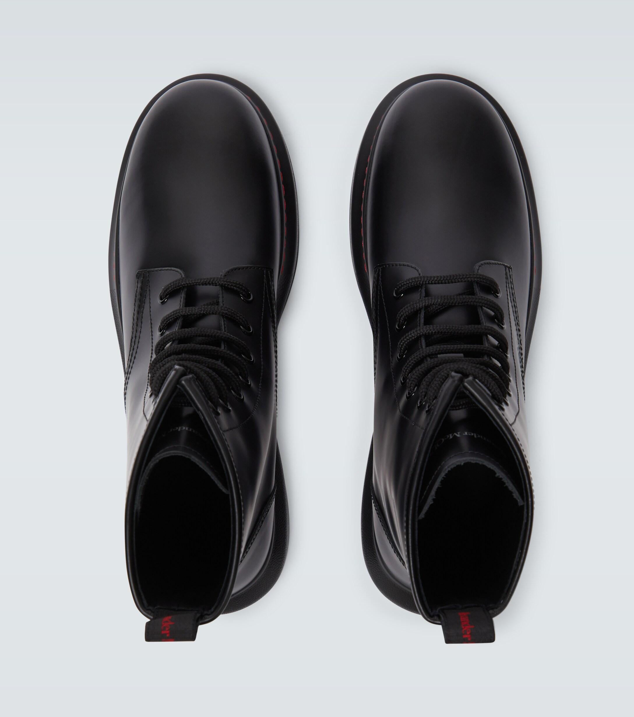 alexander mcqueen hybrid lace up