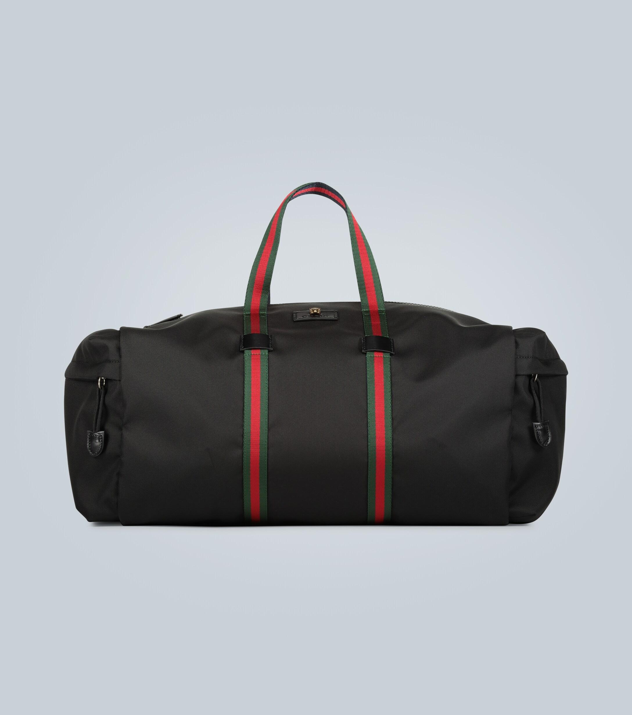 Gucci Black Technical Duffle Bag for Men | Lyst