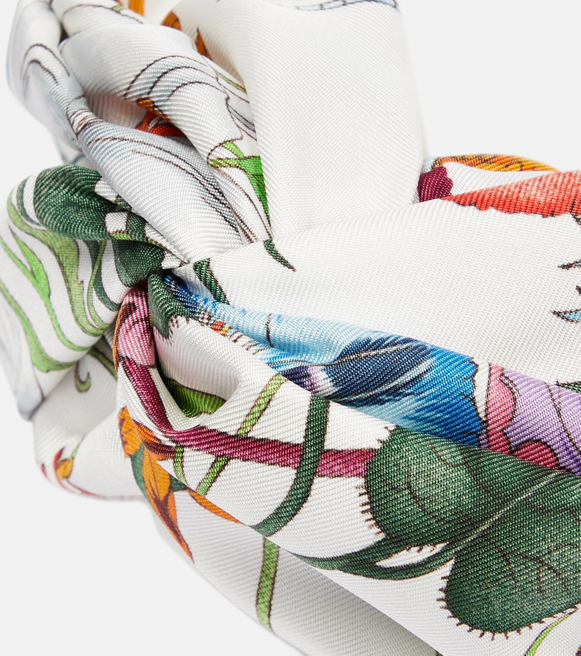 ☆クリスマスセール☆GUCCI フラワープリント ヘアバンド Сукня gucci кашемірове | Flora print headband Gucci