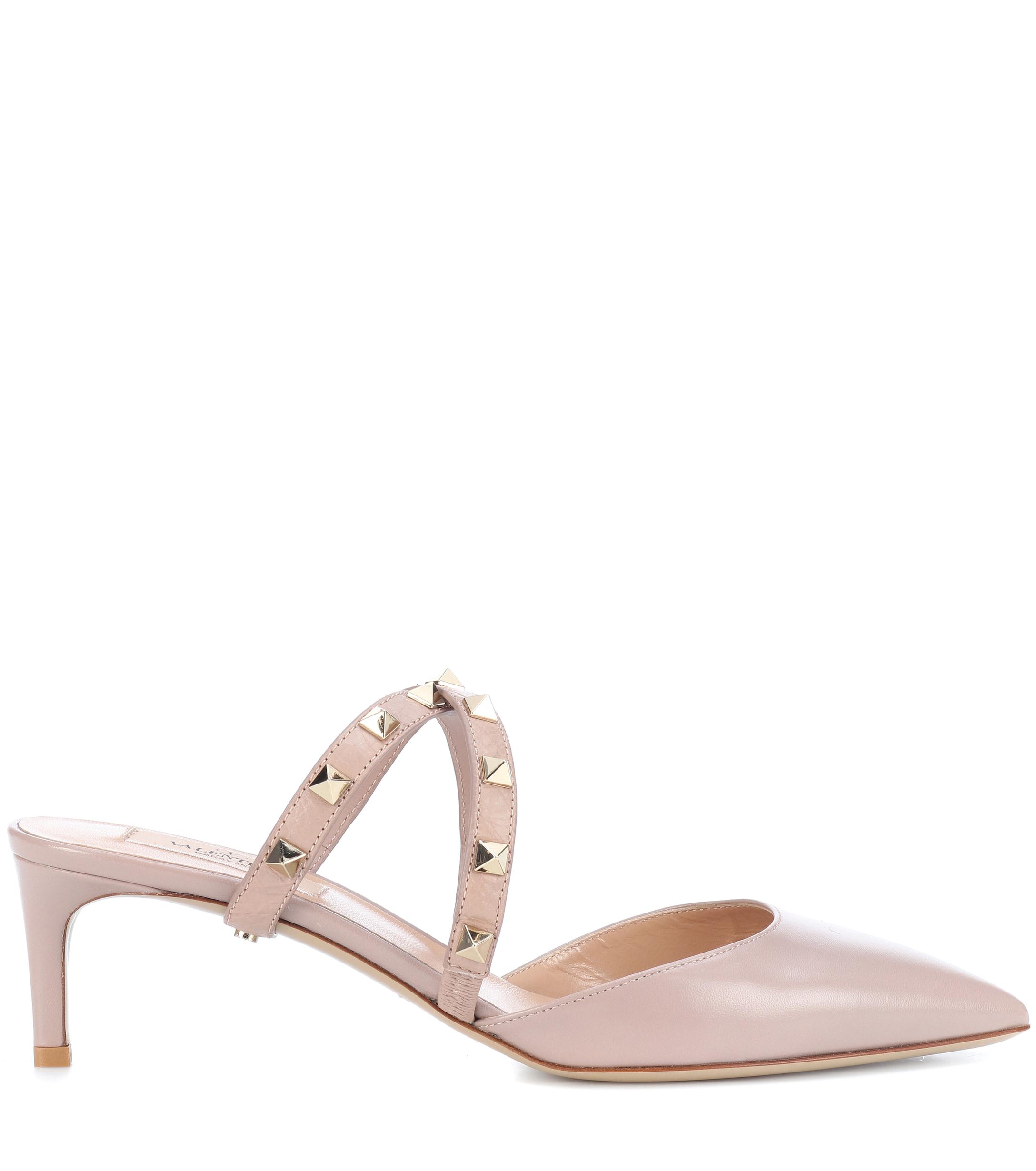 valentino studwrap mules