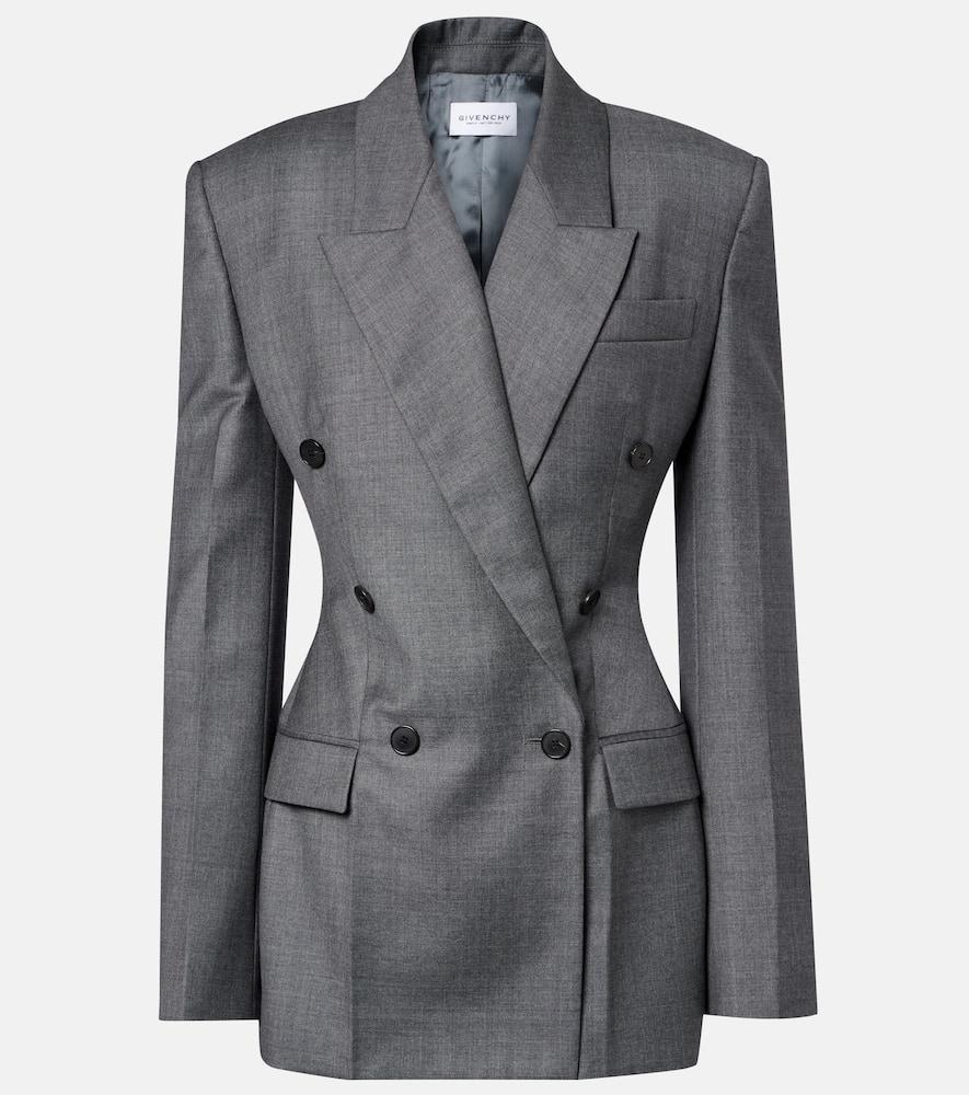N348/ヴィンテージ GIVENCHY ダブルスーツ BE6 グレー 秋冬 N348/ヴィンテージ GIVENCHY ダブルスーツ BE6 グレー 秋冬